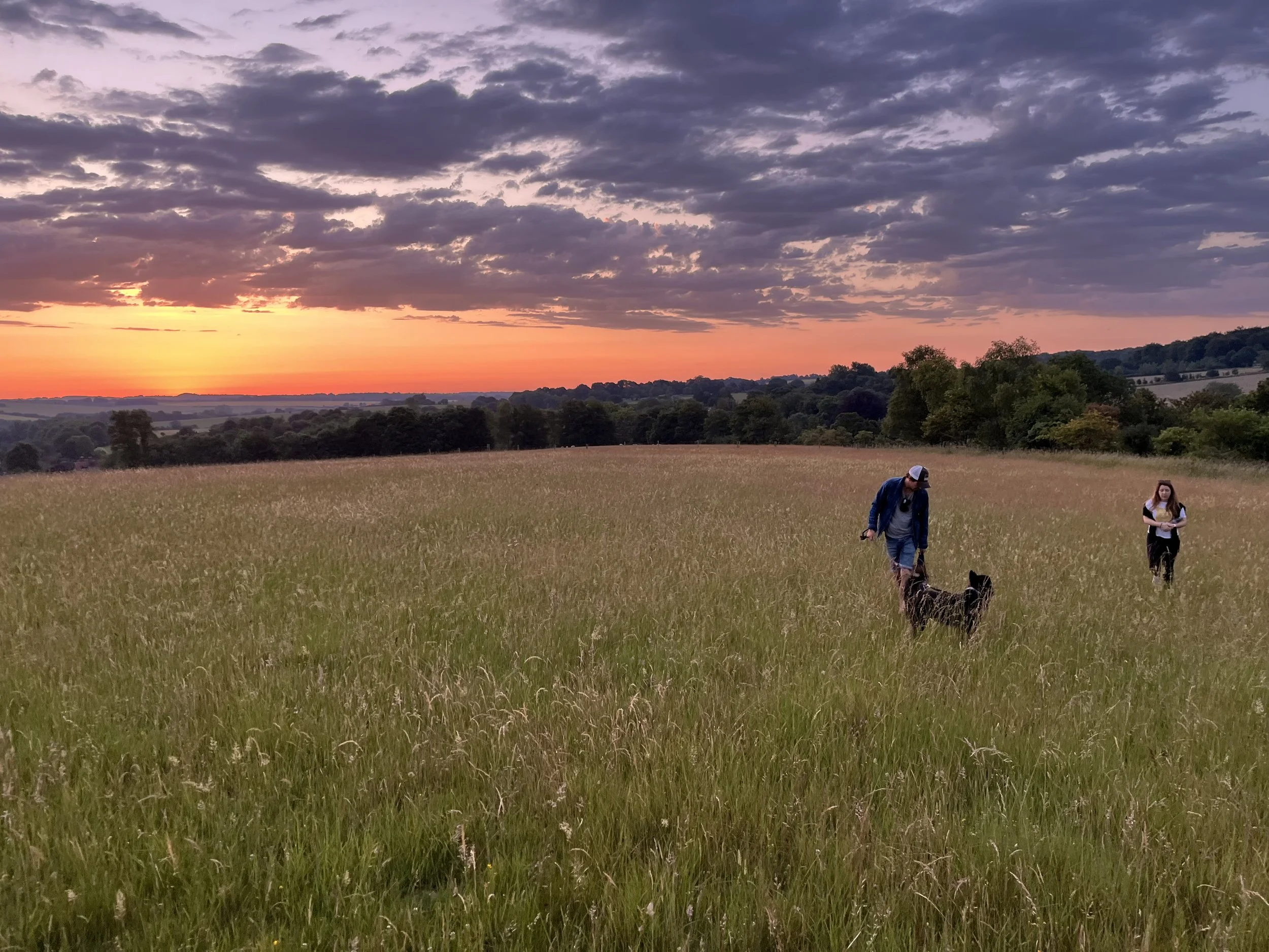 Sunrise from Neolithic Long Barrow