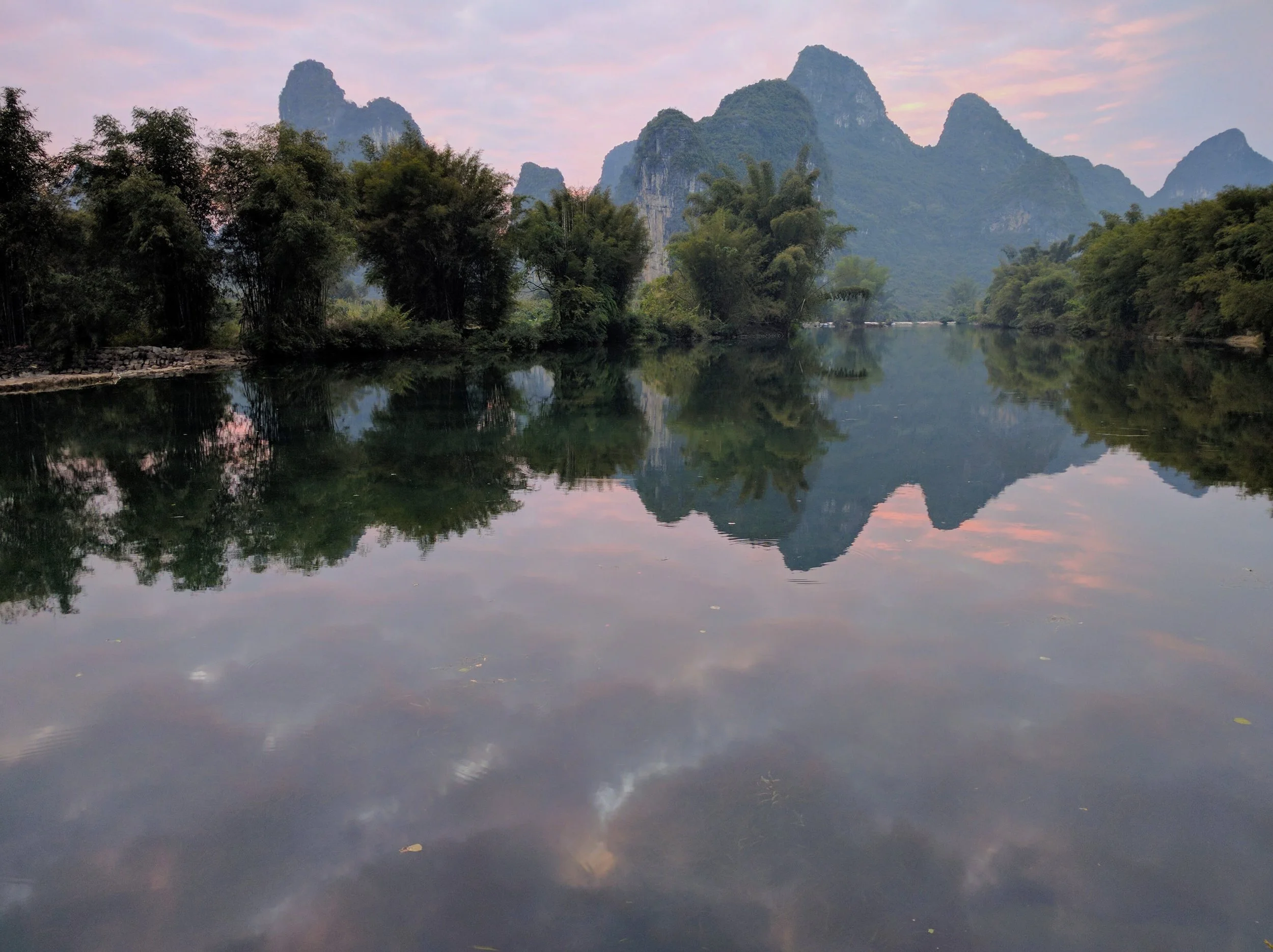 Yulong River- digital photography 
Yangshuo China