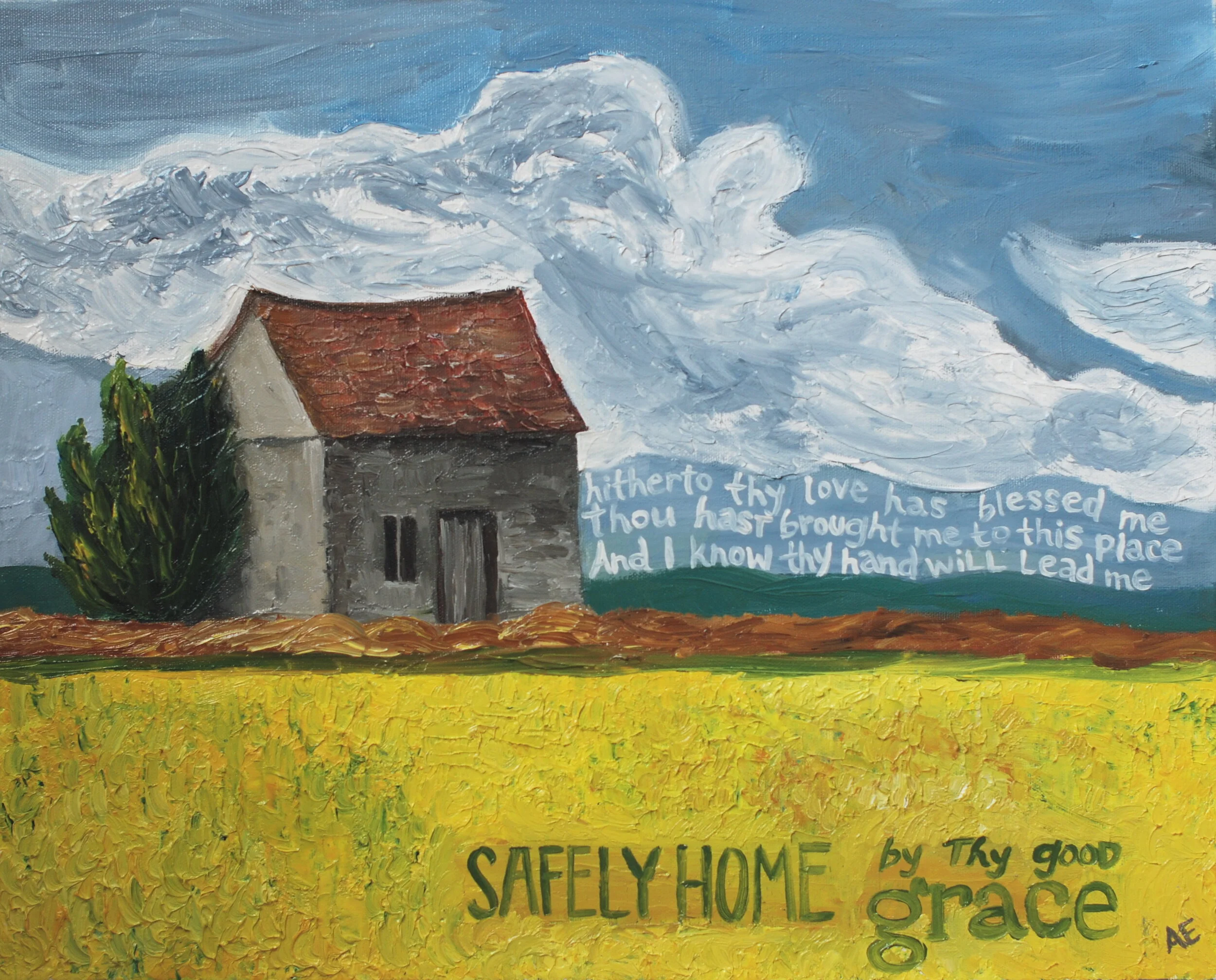 Safely Home- Oil on canvas 
