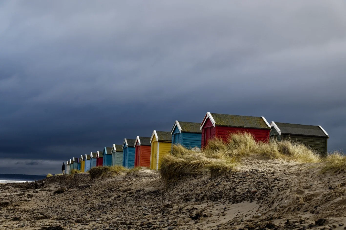 Winters day on the beach
