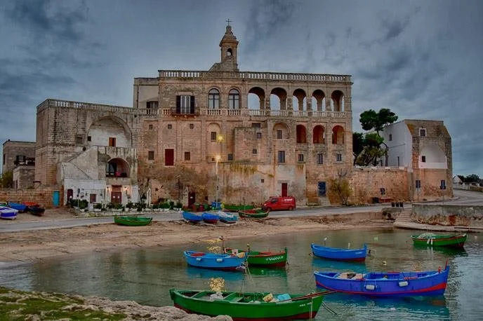 Bari, Italy Waterfront Photographic Print