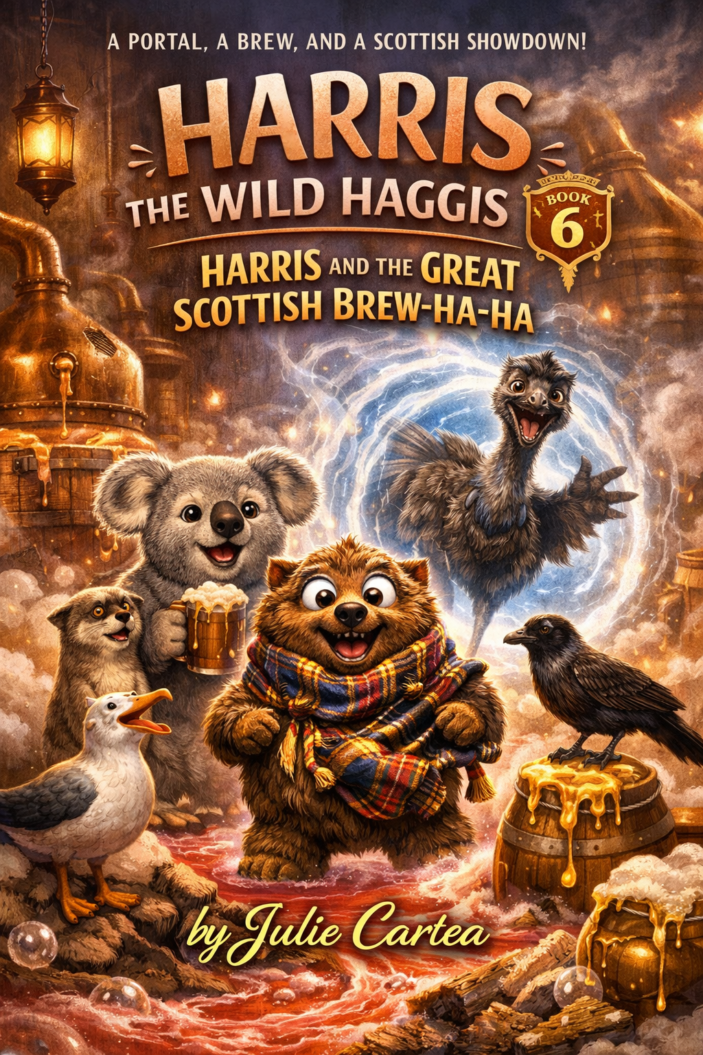 Harris and the great Scottish Brew-Ha ha - Book 6