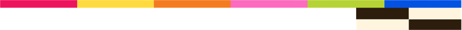 Colorful horizontal bars of different colors arranged in layers.