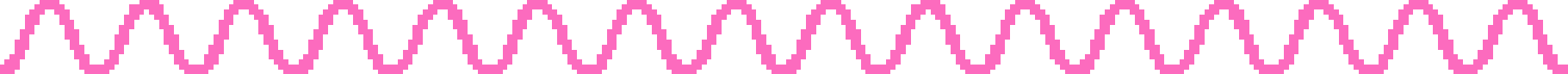 Pink zigzag pattern on a black background