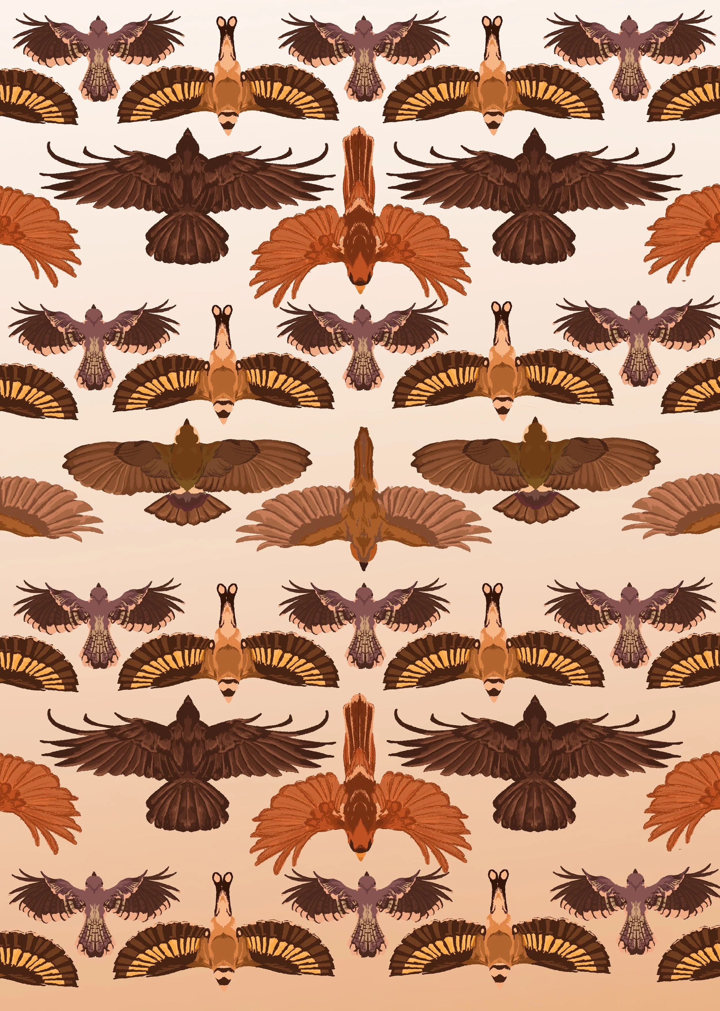 Ohioan Bird Pattern
