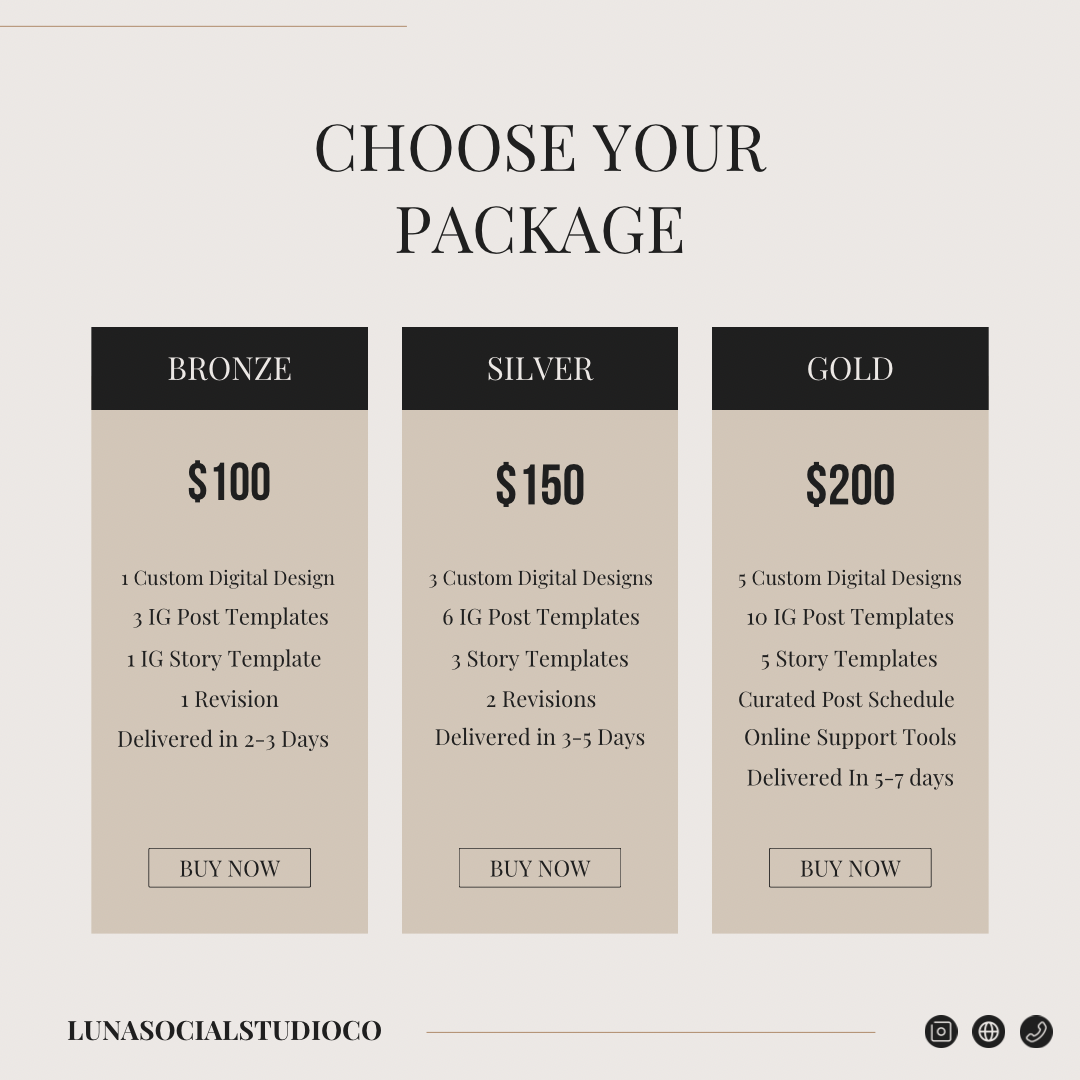 Bronze Package