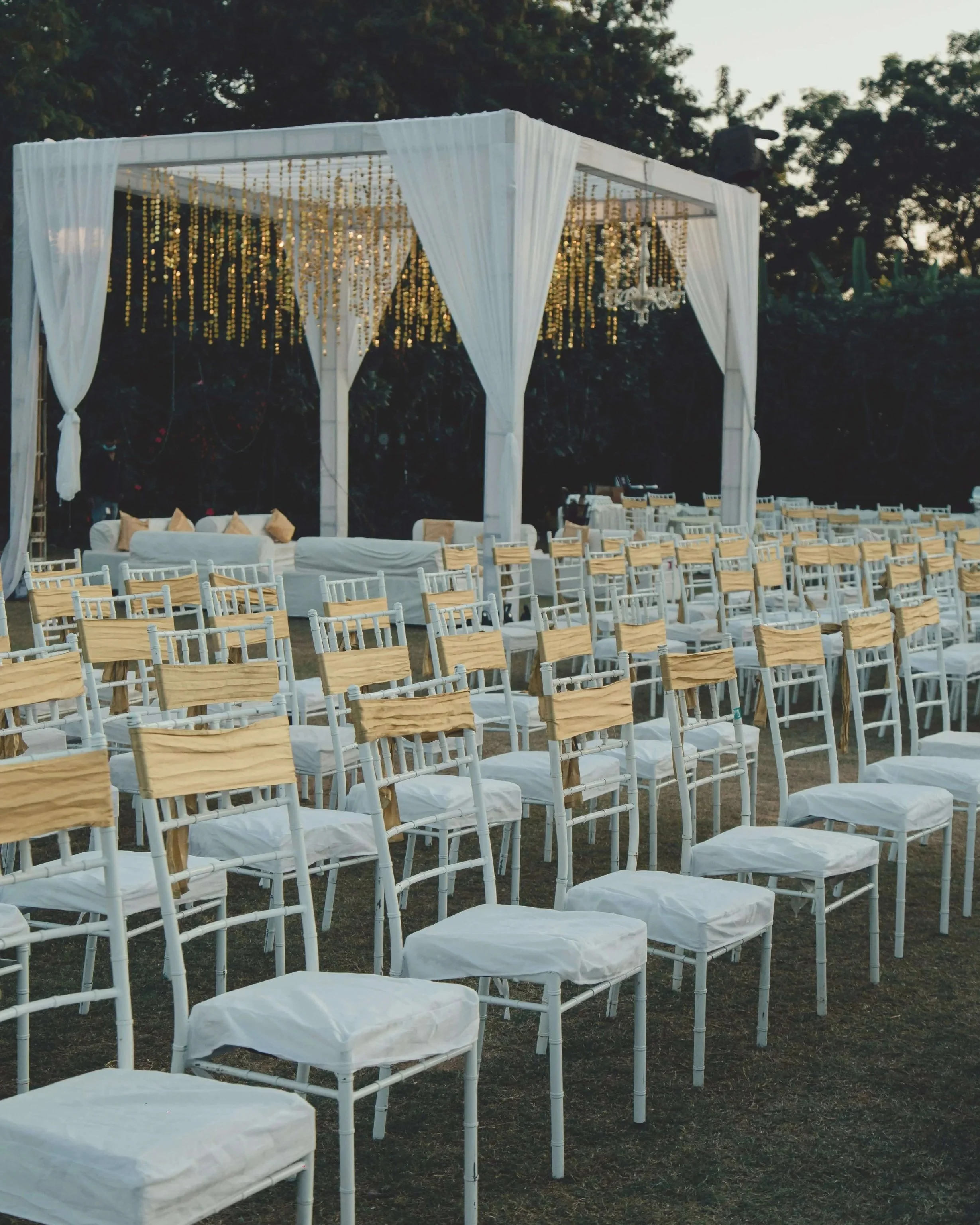 Outdoor Nashville event venue setup — Lemont Golf activates indoors and outdoors