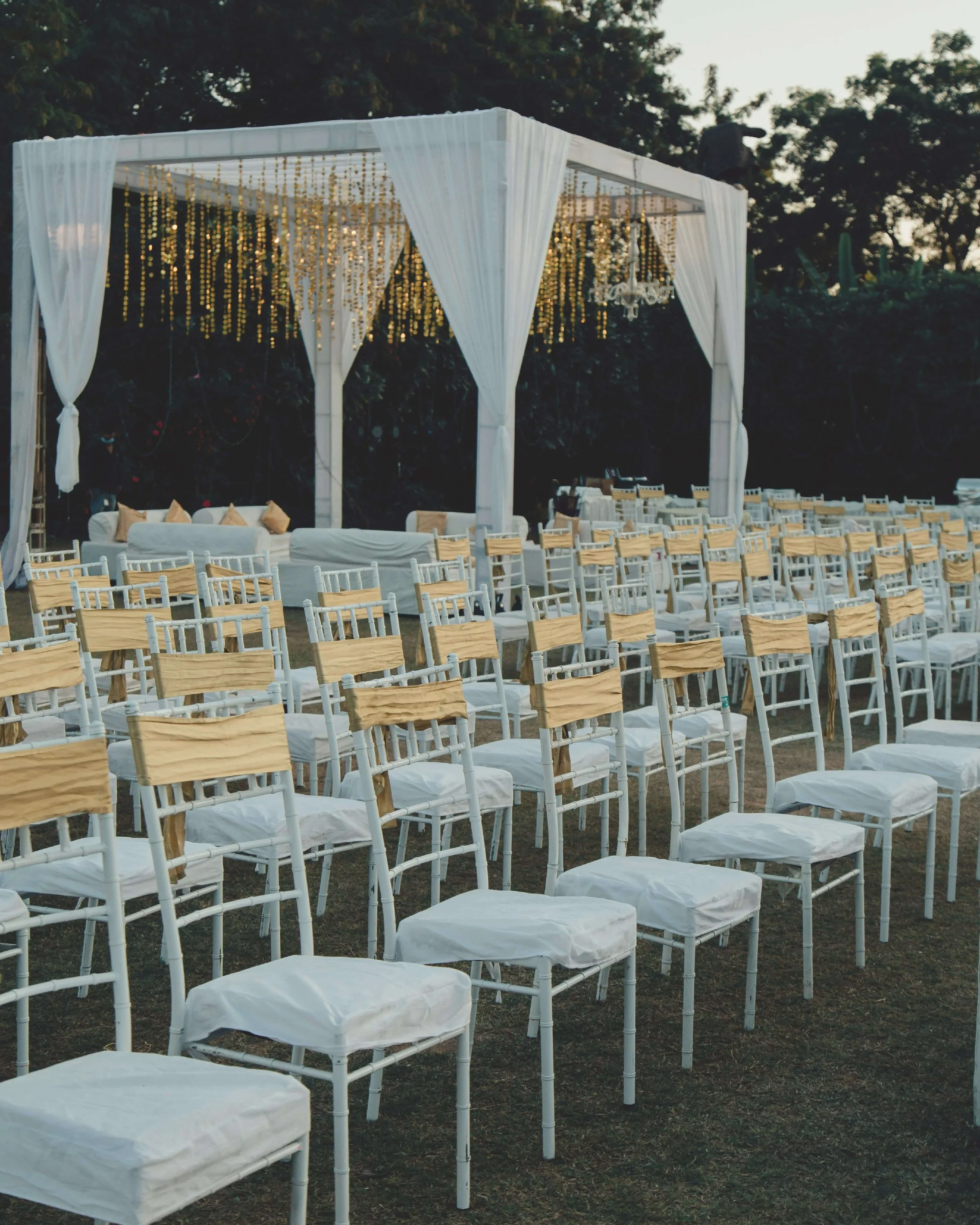 Outdoor Nashville event venue setup — Lemont Golf activates indoors and outdoors