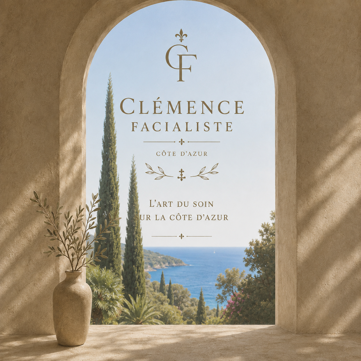Clémence Facialiste. Cabinet situé à Nice, à proximité de Villefranche-sur-mer, Saint-Cap-Ferat, Monaco, ....