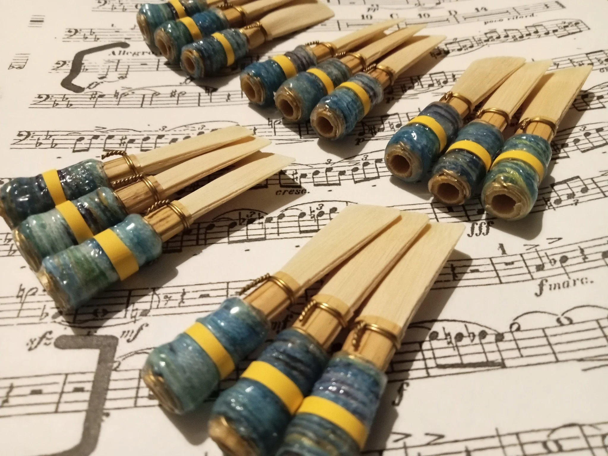 "Yellow Band" Reeds (pack of 3)