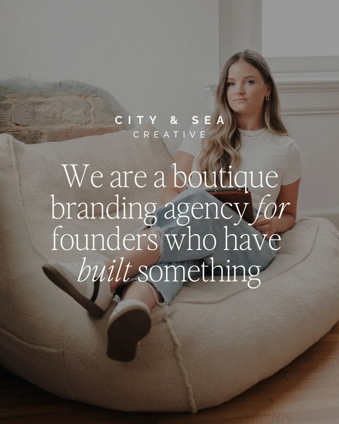 I&rsquo;m Shannon, owner of City &amp; Sea Creative, and I didn&rsquo;t go to design school. 

I studied marketing. I spent ten years learning how people actually behave online, what makes them stay, what makes them trust, and what makes them buy. 

