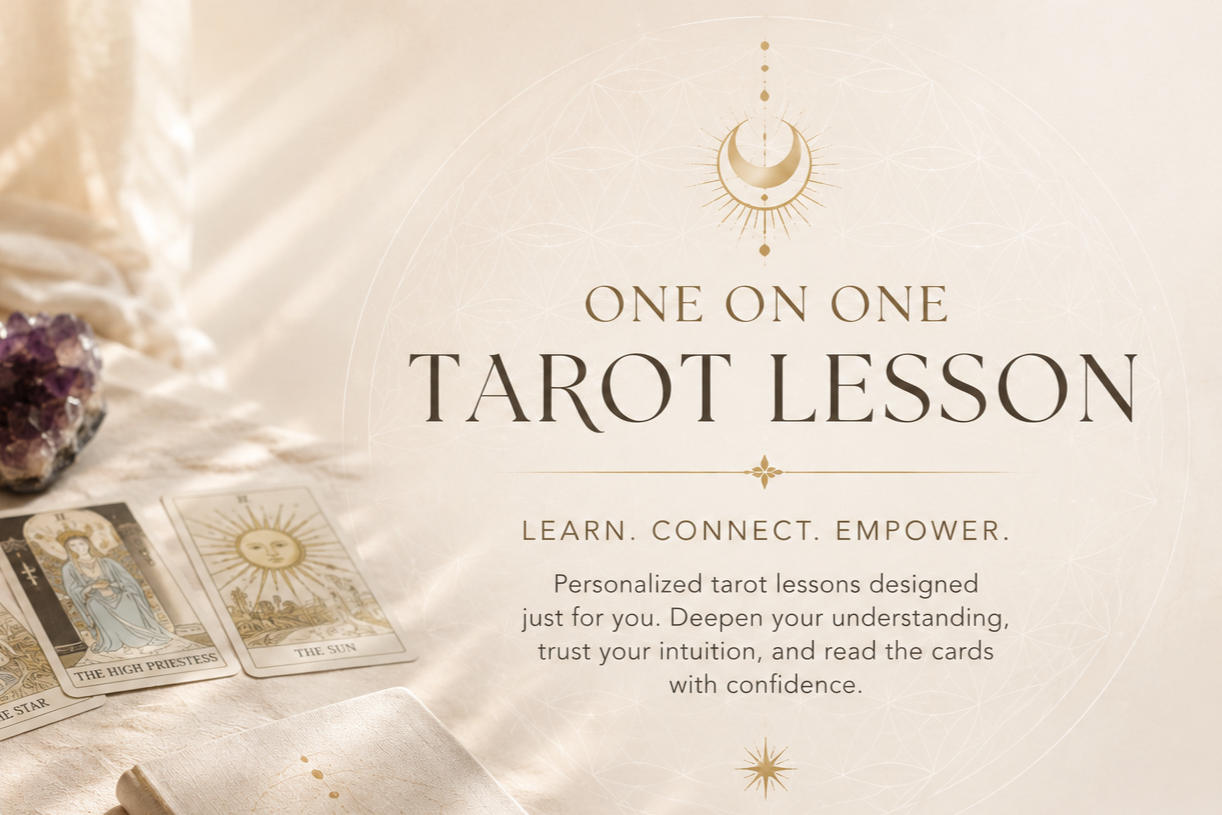 One on One Tarot Lesson