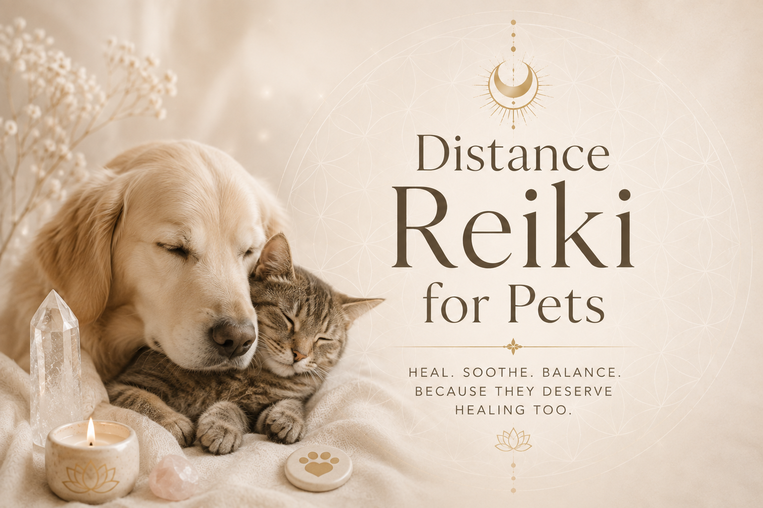 Distance Reiki for Pets