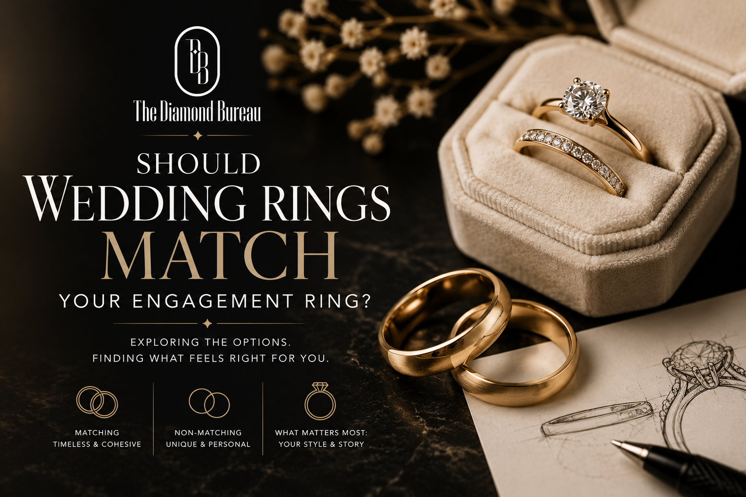 Should Wedding Rings Match Your Engagement Ring?