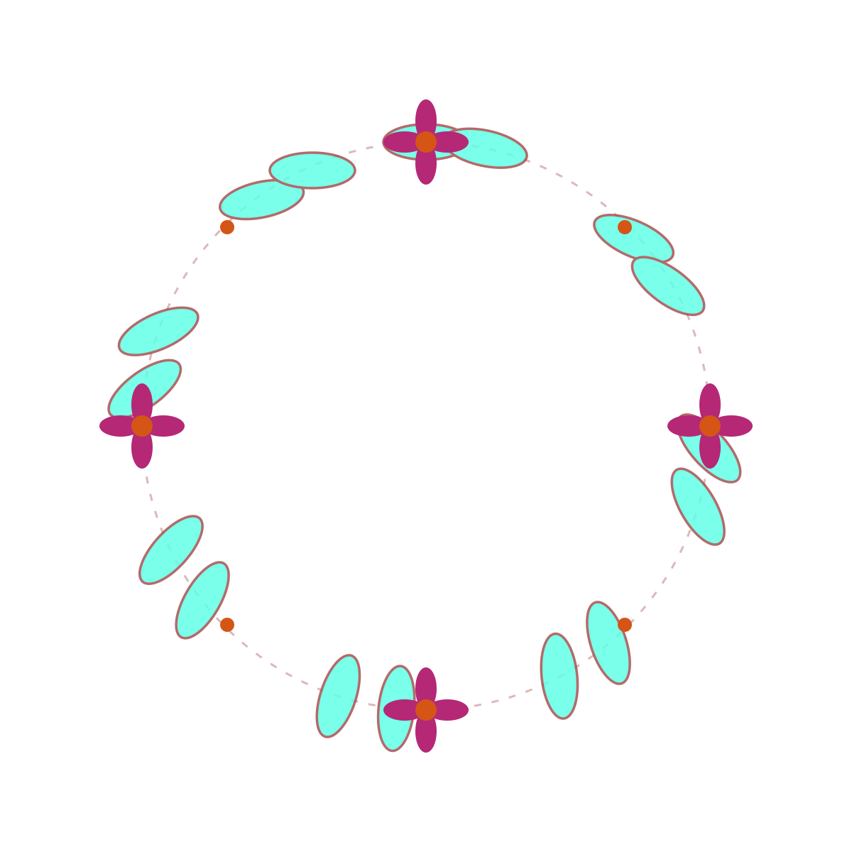 Diagram of the process of meiosis showing two cell divisions, resulting in four haploid cells with half the chromosome number of the original cell, including phases of prophase, metaphase, anaphase, and telophase, with crossing over in prophase I.