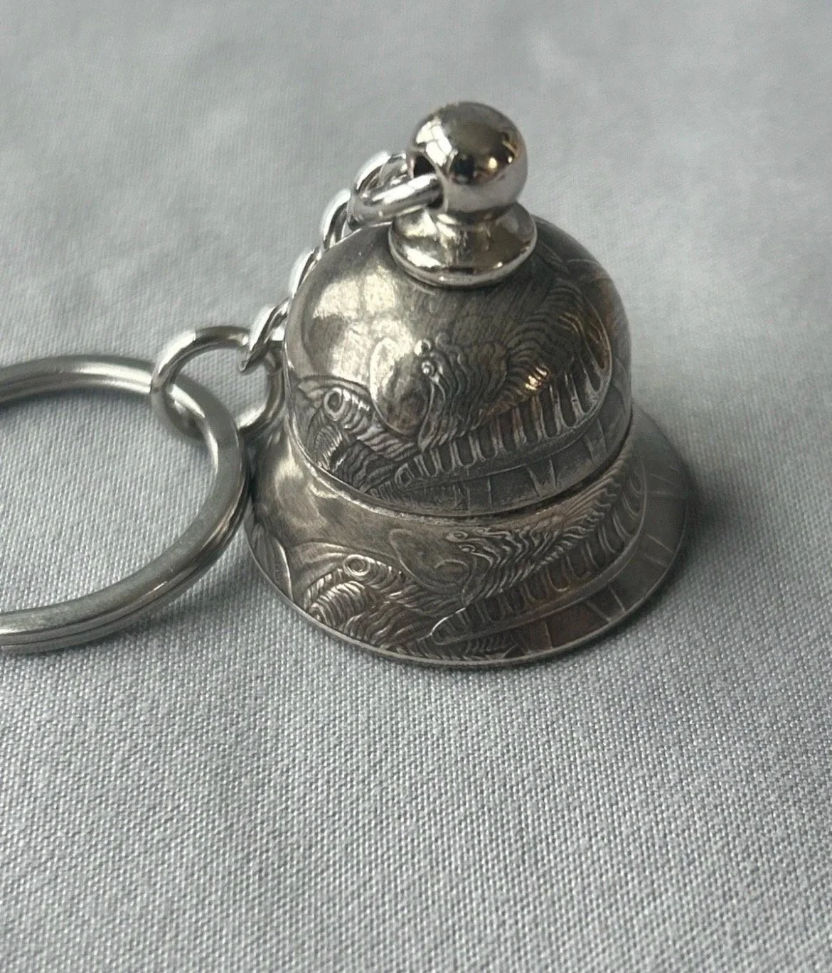 Handmade Bell KEYCHAIN made from 2026 Half Dollars