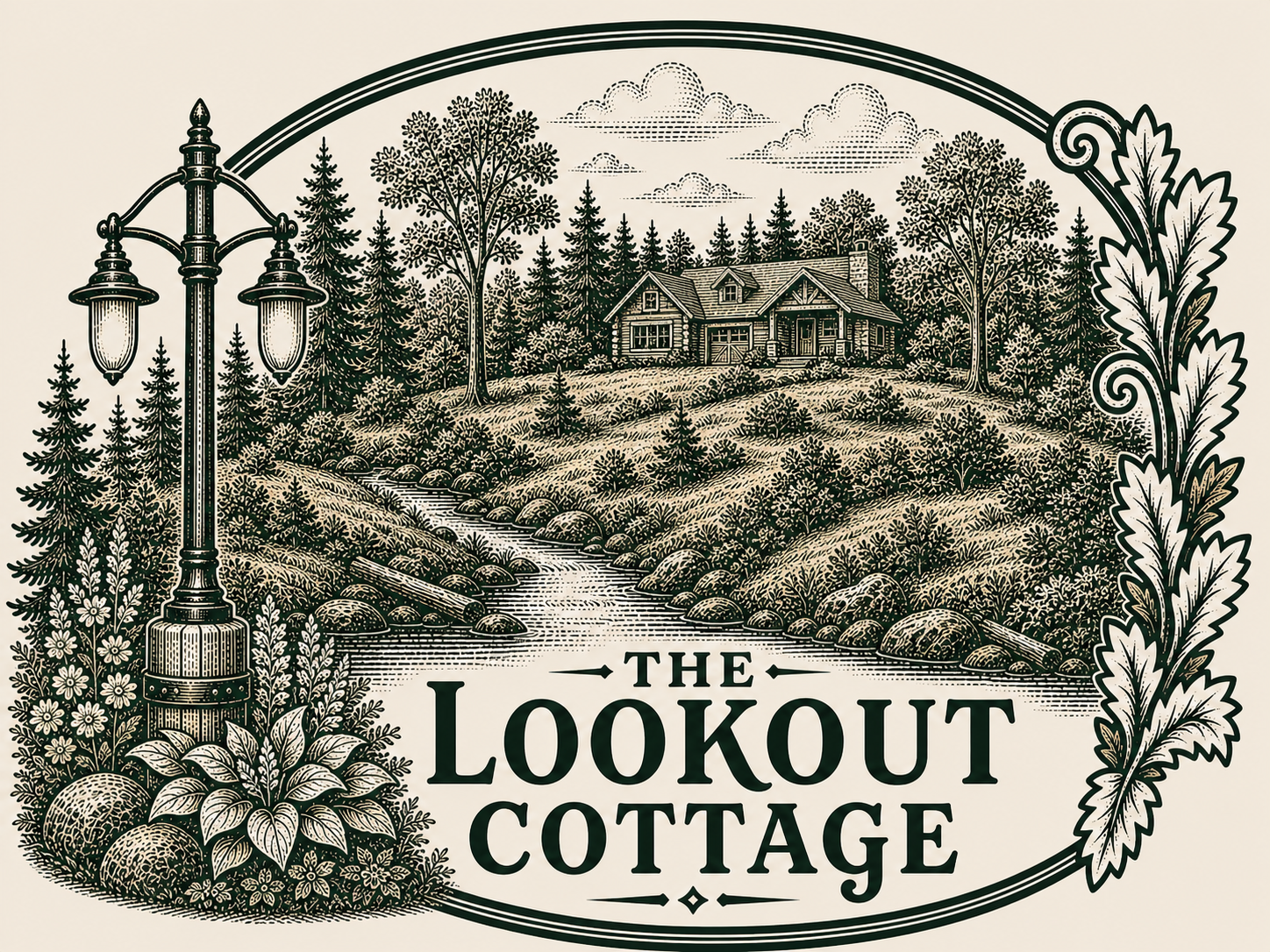 The Lookout Cottage at Woodland Springs Logo