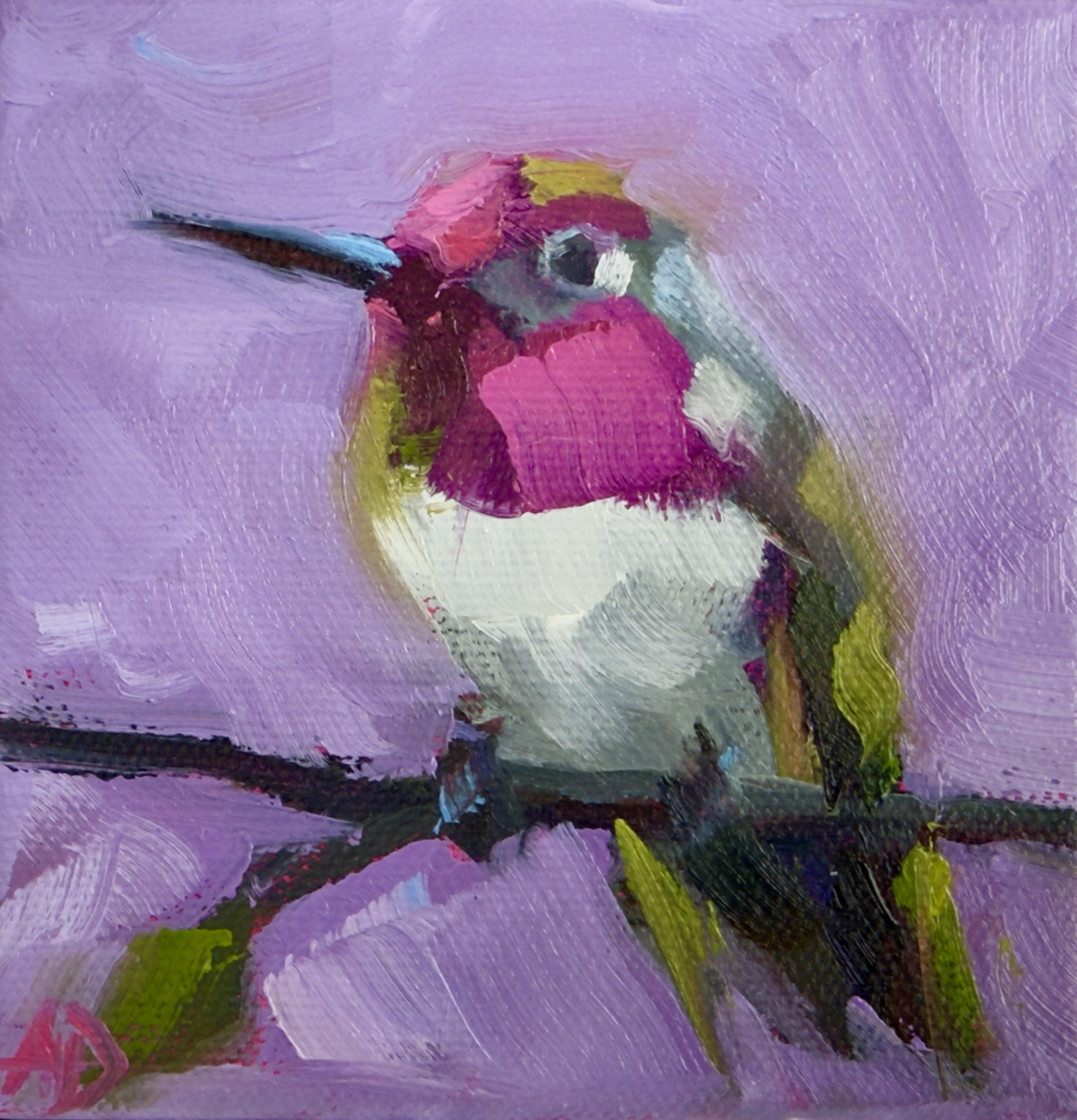 Hummingbird Purple