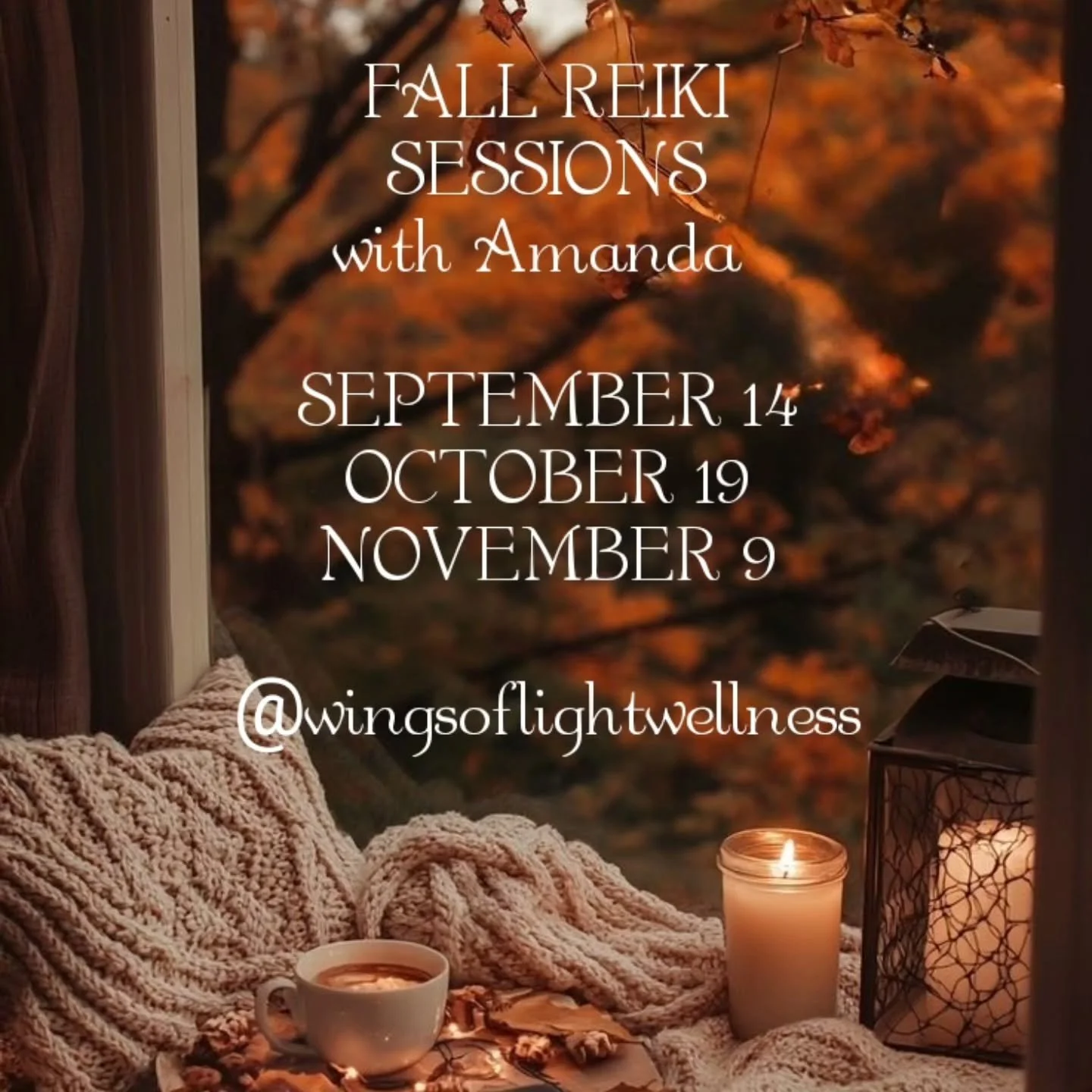 Fall Reiki Sundays will be...

September 14th
October 19th
November 9th

60min/$85

Contact Amanda @wingsoflightwellness or wingsoflightwellness@hotmail.com to reserve.

@therootstudio
