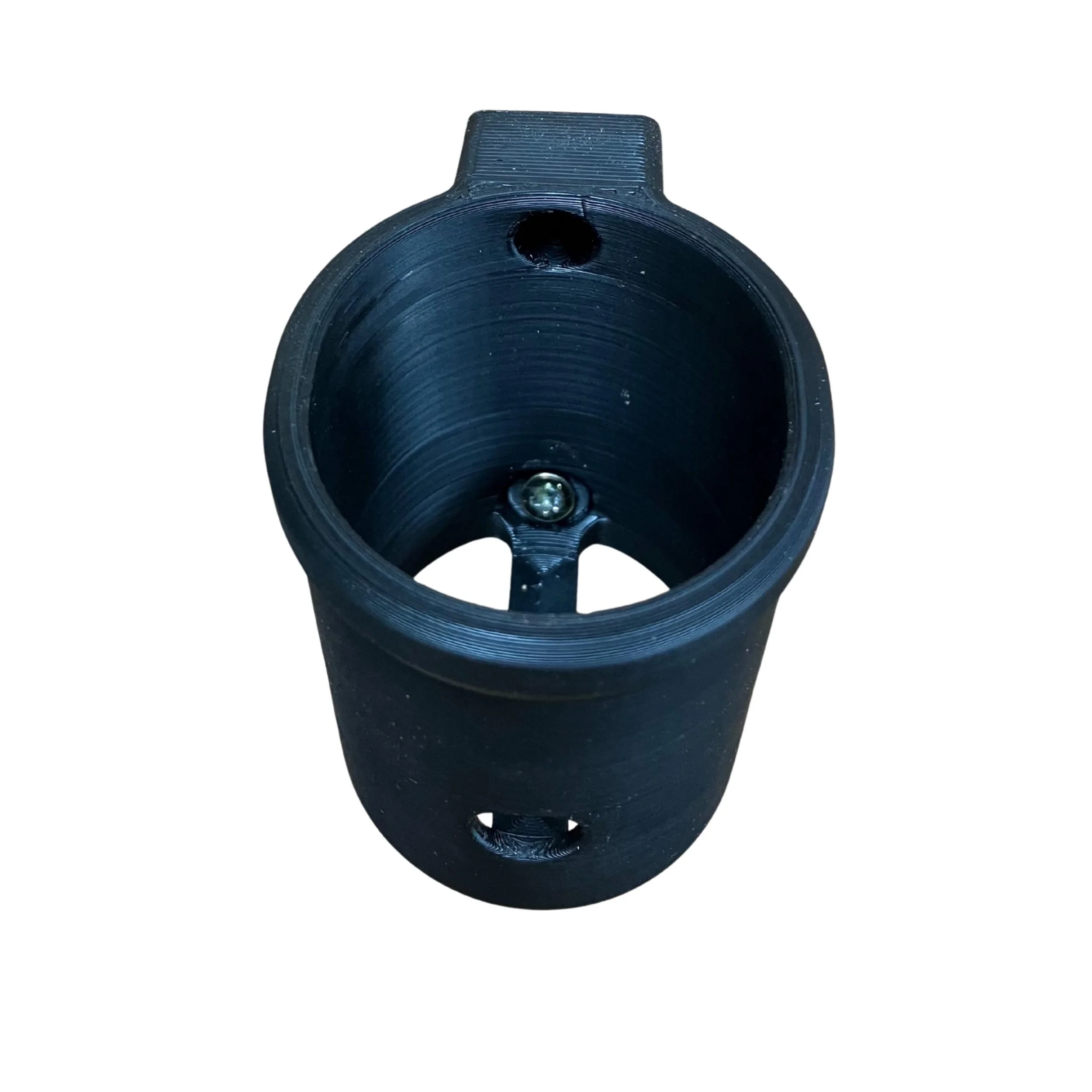 Front view of the Bosch 12V wall mount with mounting tab