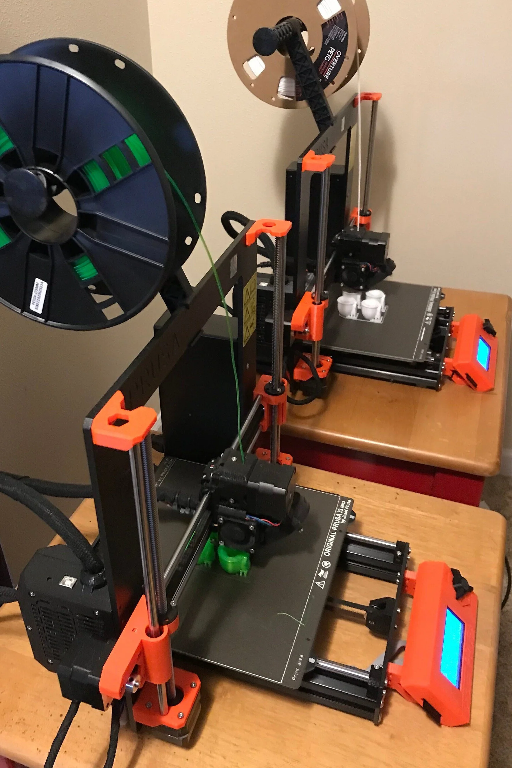 3D printers in the shop where the Croc spoilers are made