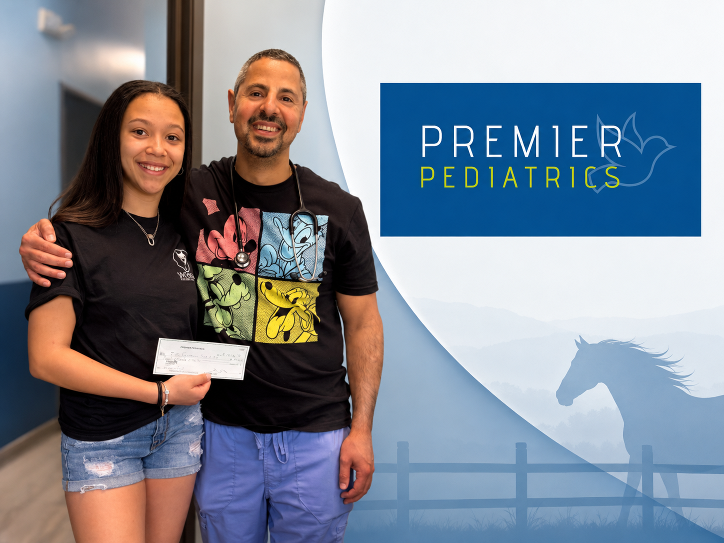 Premier Pediatrics supports Isabella Murray and IM Equestrian Club through an equestrian sponsorship.