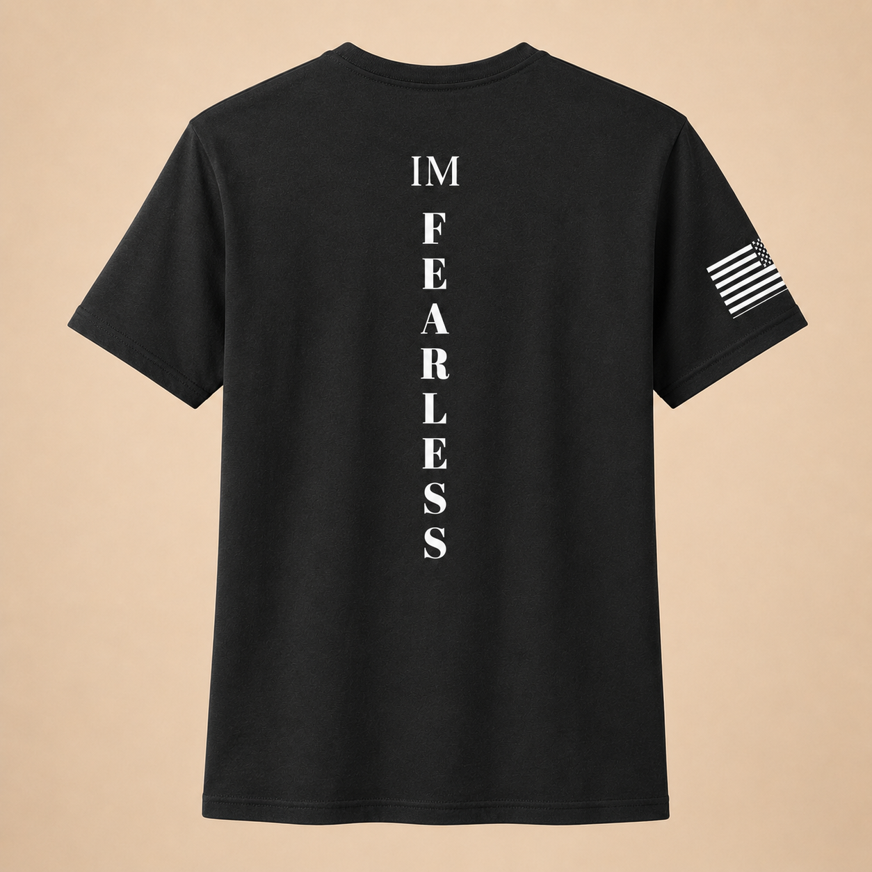 Screen printed unisex T-shirt back.png