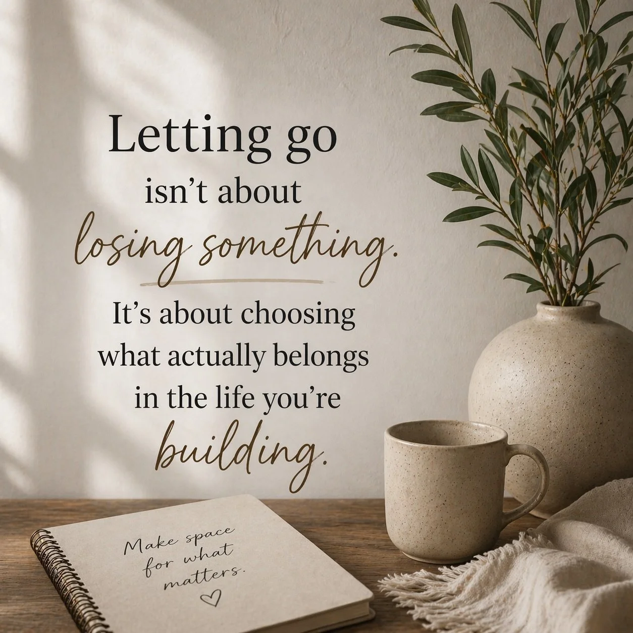 Not everything you&rsquo;ve held onto
is meant to come with you.
#LettingGo #IntentionalLiving #MindsetShift #Growth #DailyShift