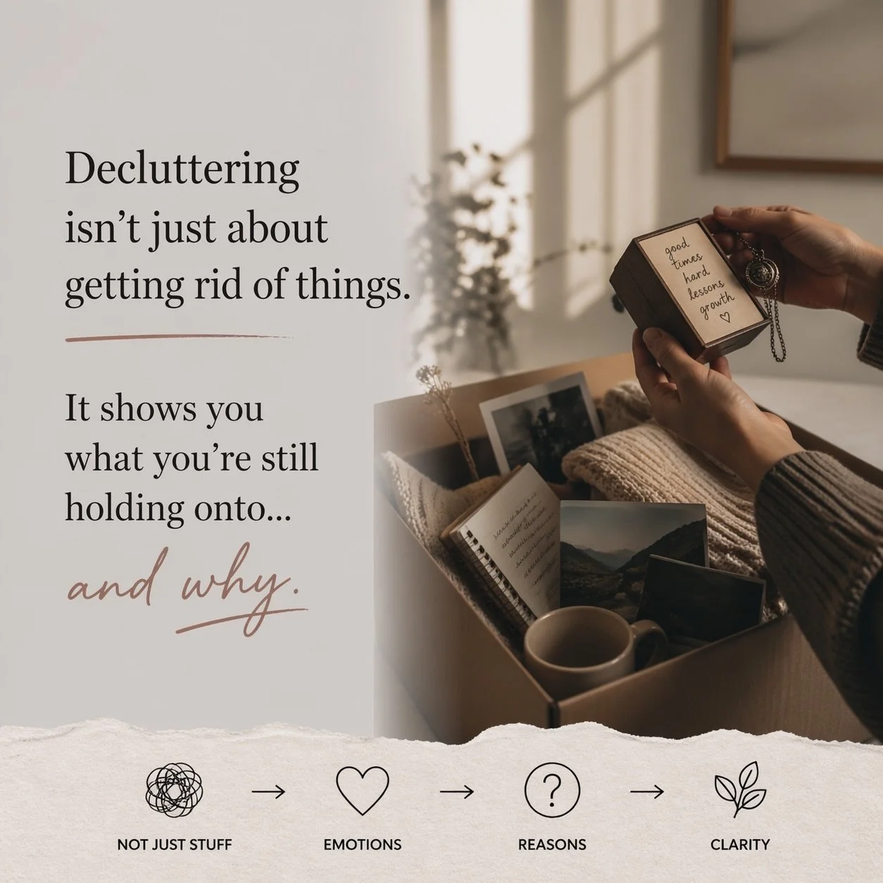 Thoughts as I declutter my house for the our move from New Mexico to Okinawa.
