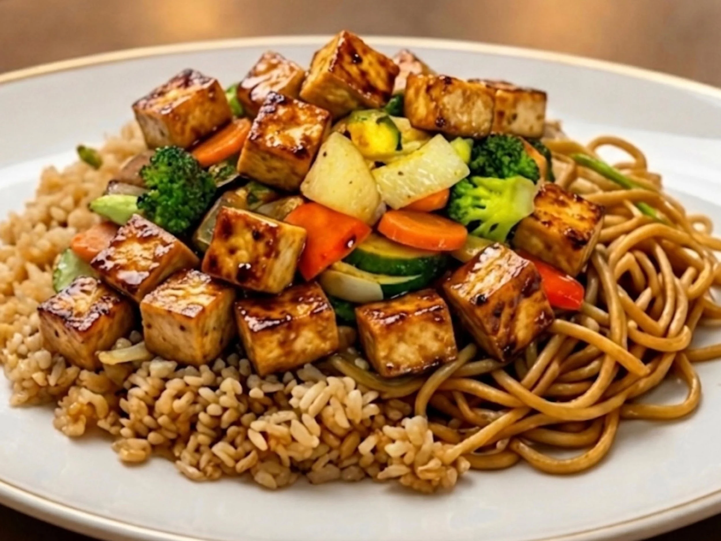 Hibachi Tofu