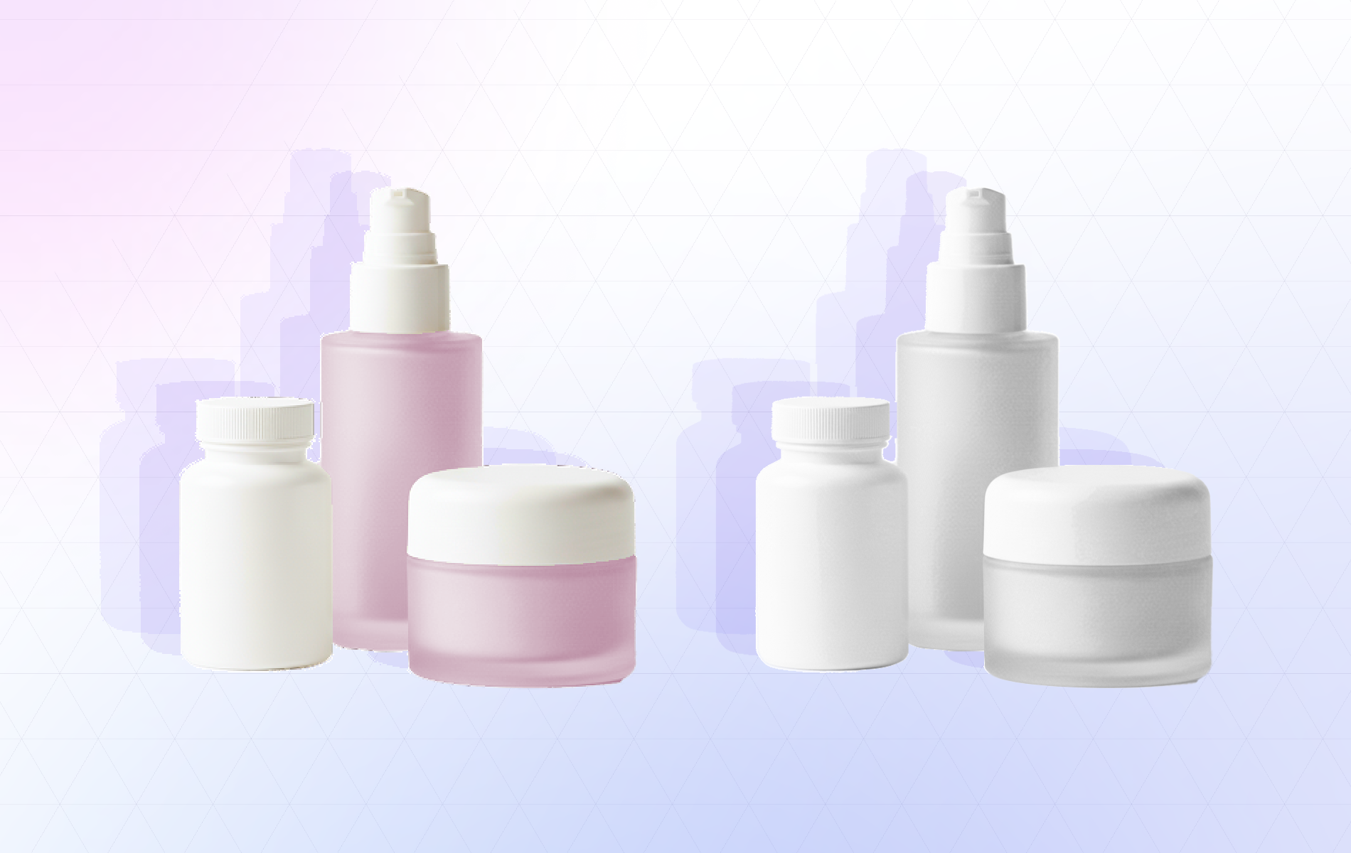 health and beauty jars