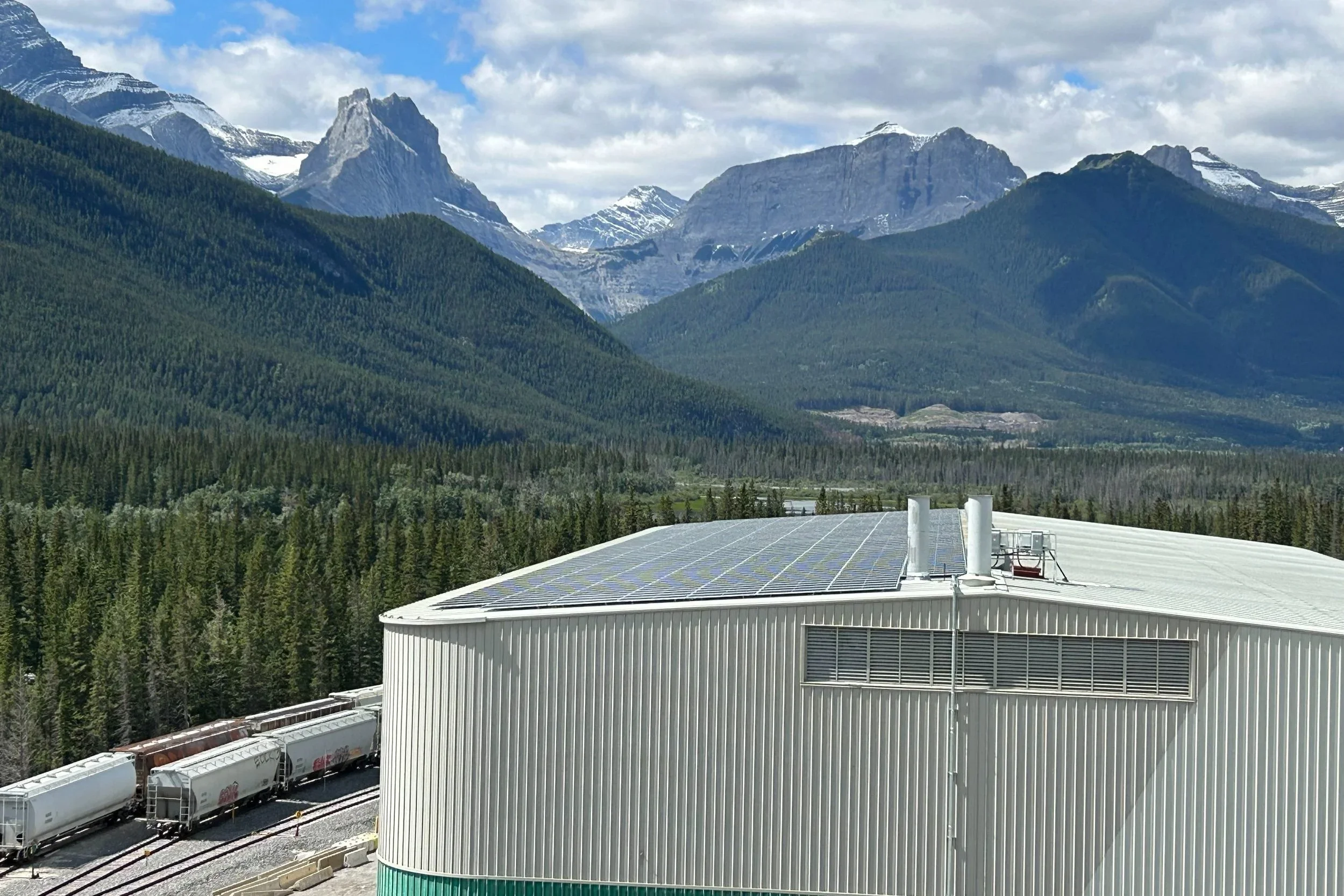 BAYMAG Exshaw Solar Project, Exshaw