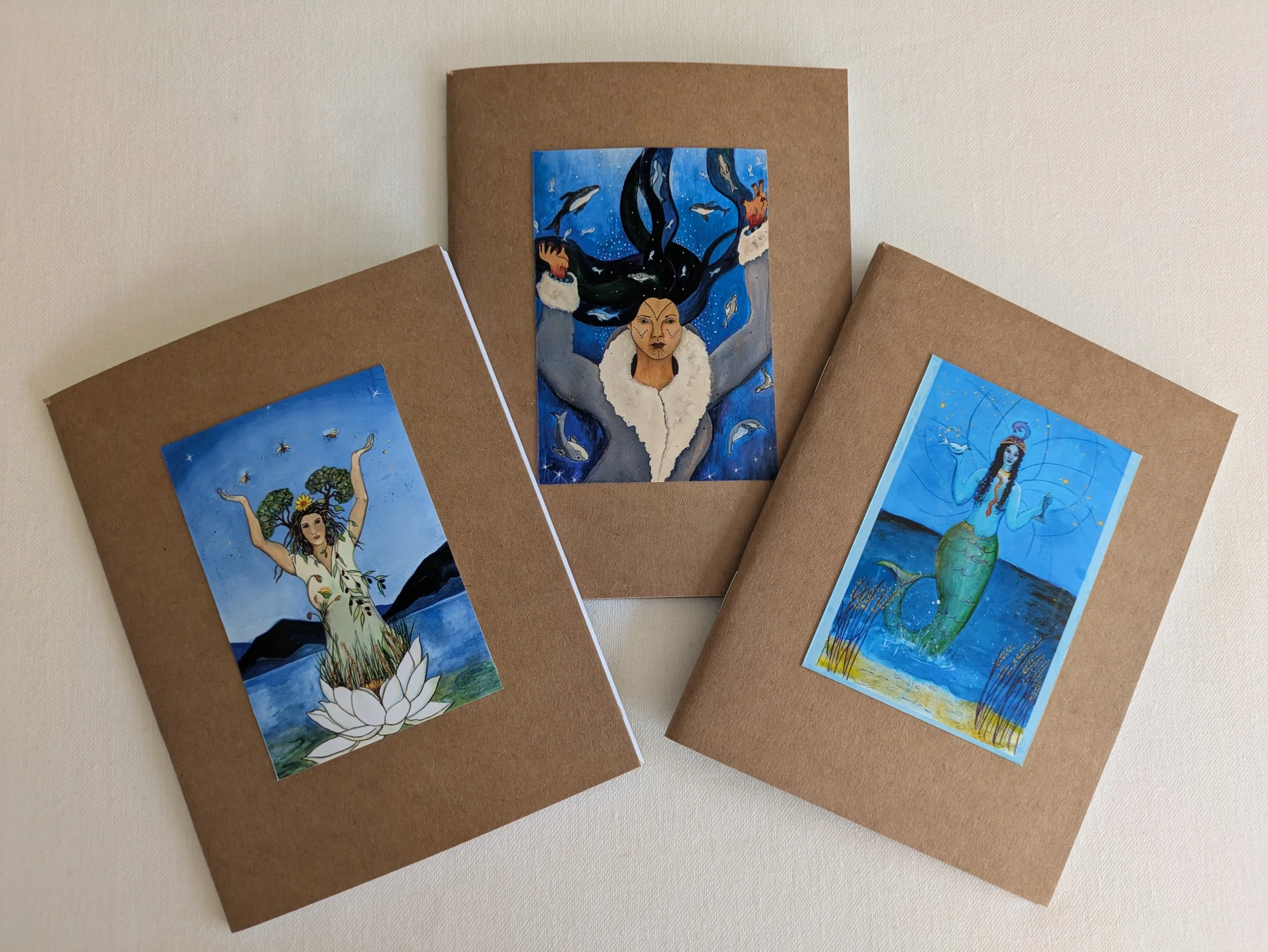 Small Notebooks: Sea Goddesses