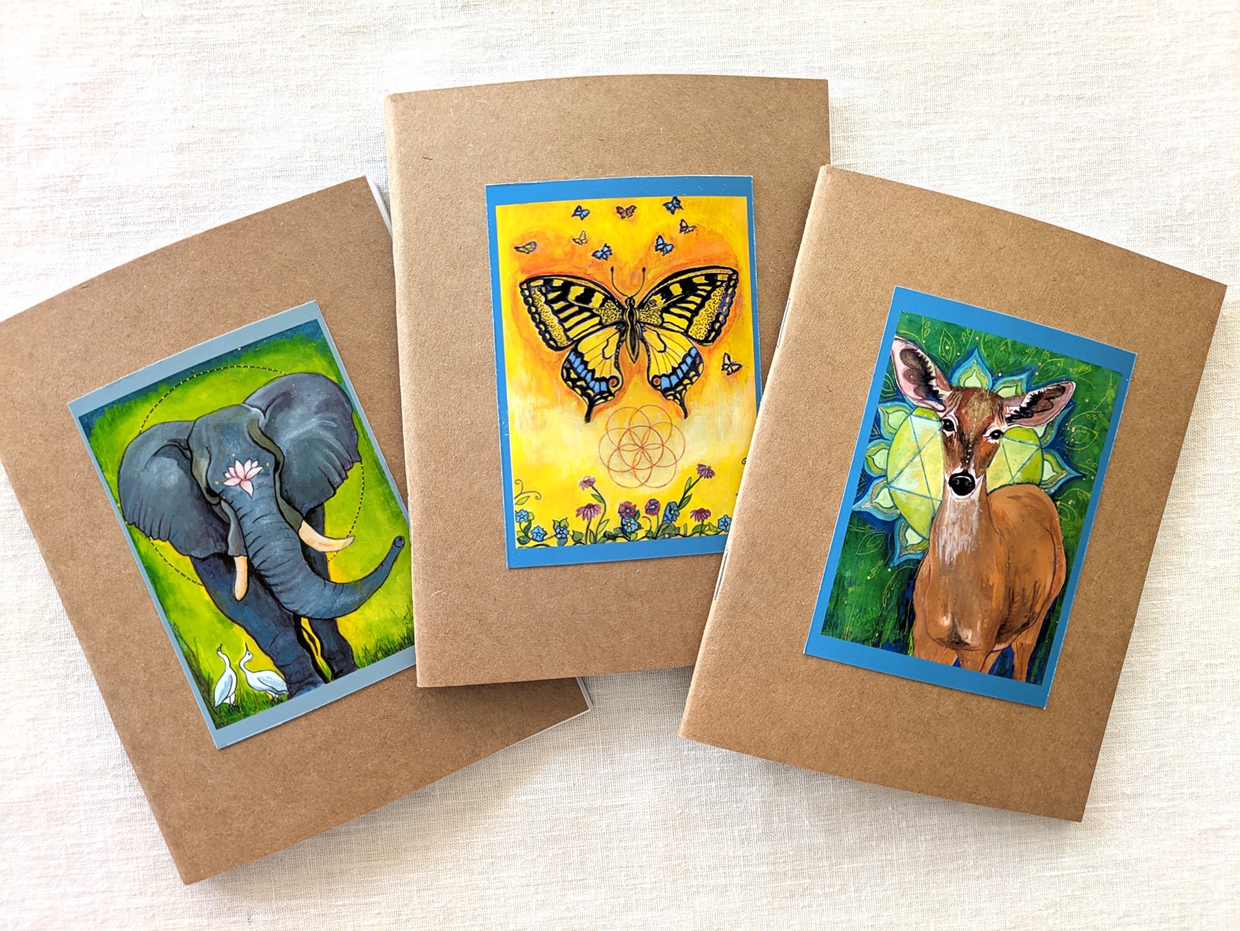 Small Notebooks: Summer Animals