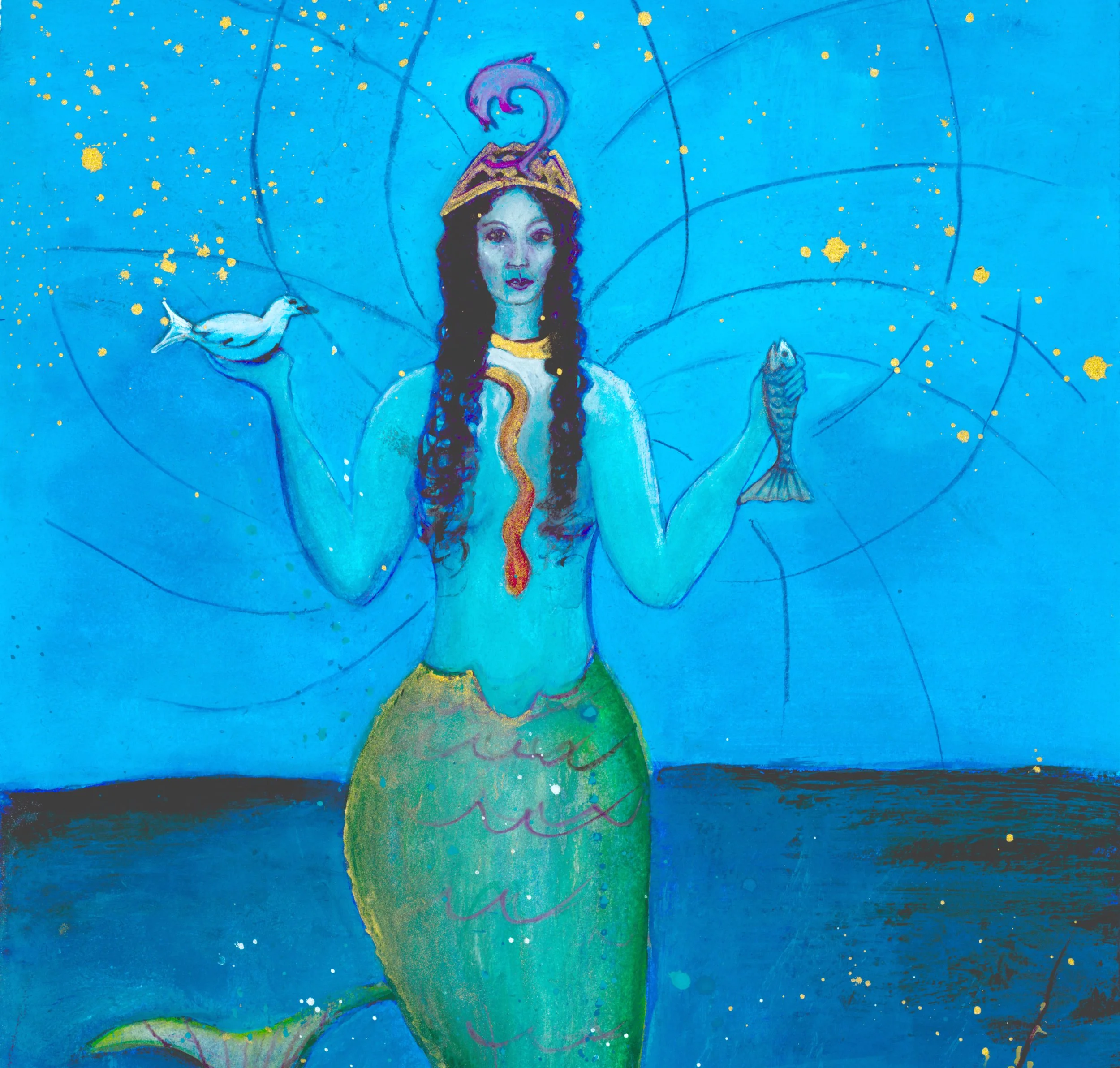 Atargatis, Mermaid Godddess