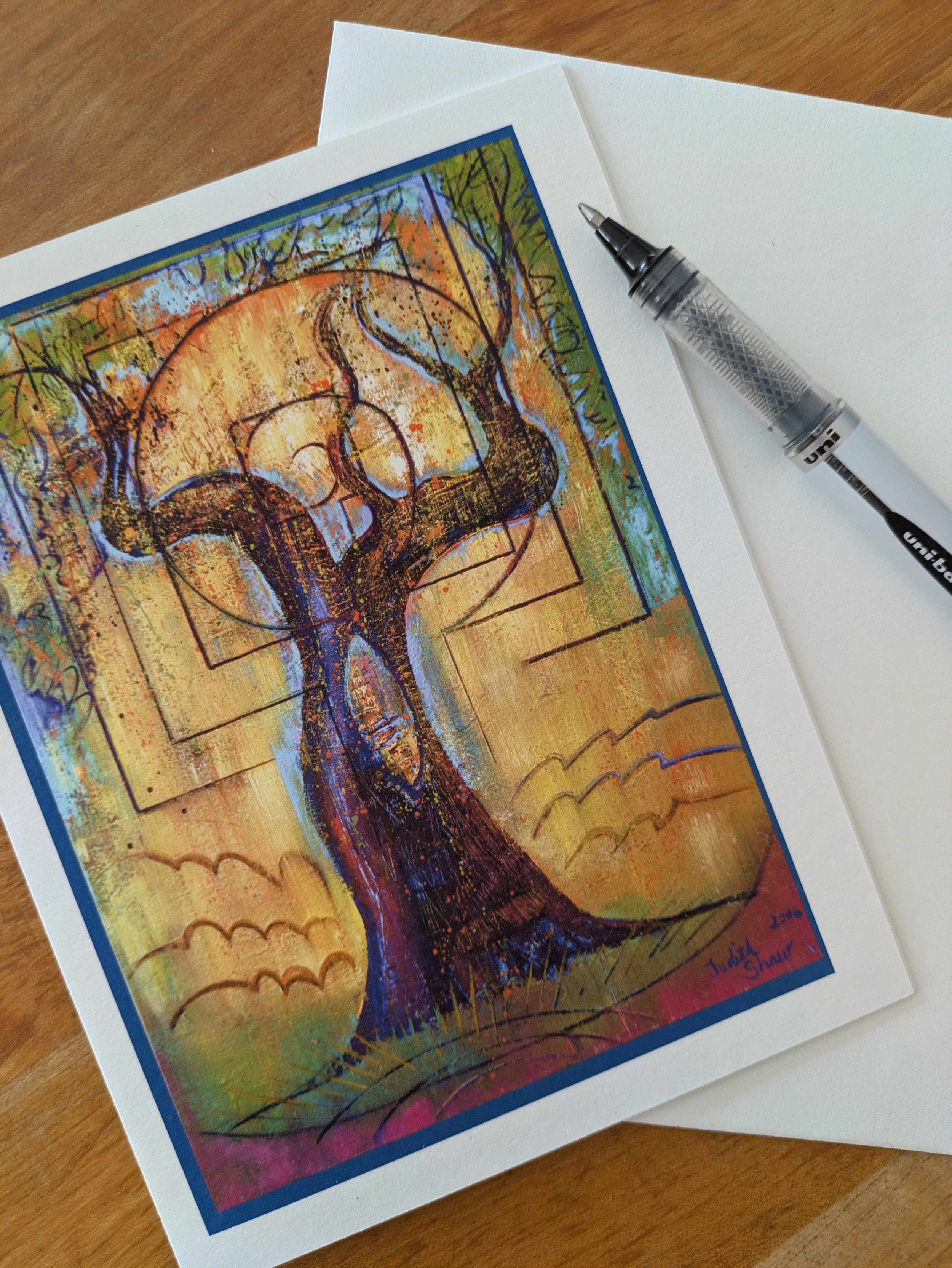 Tree Art Greeting Card Pack