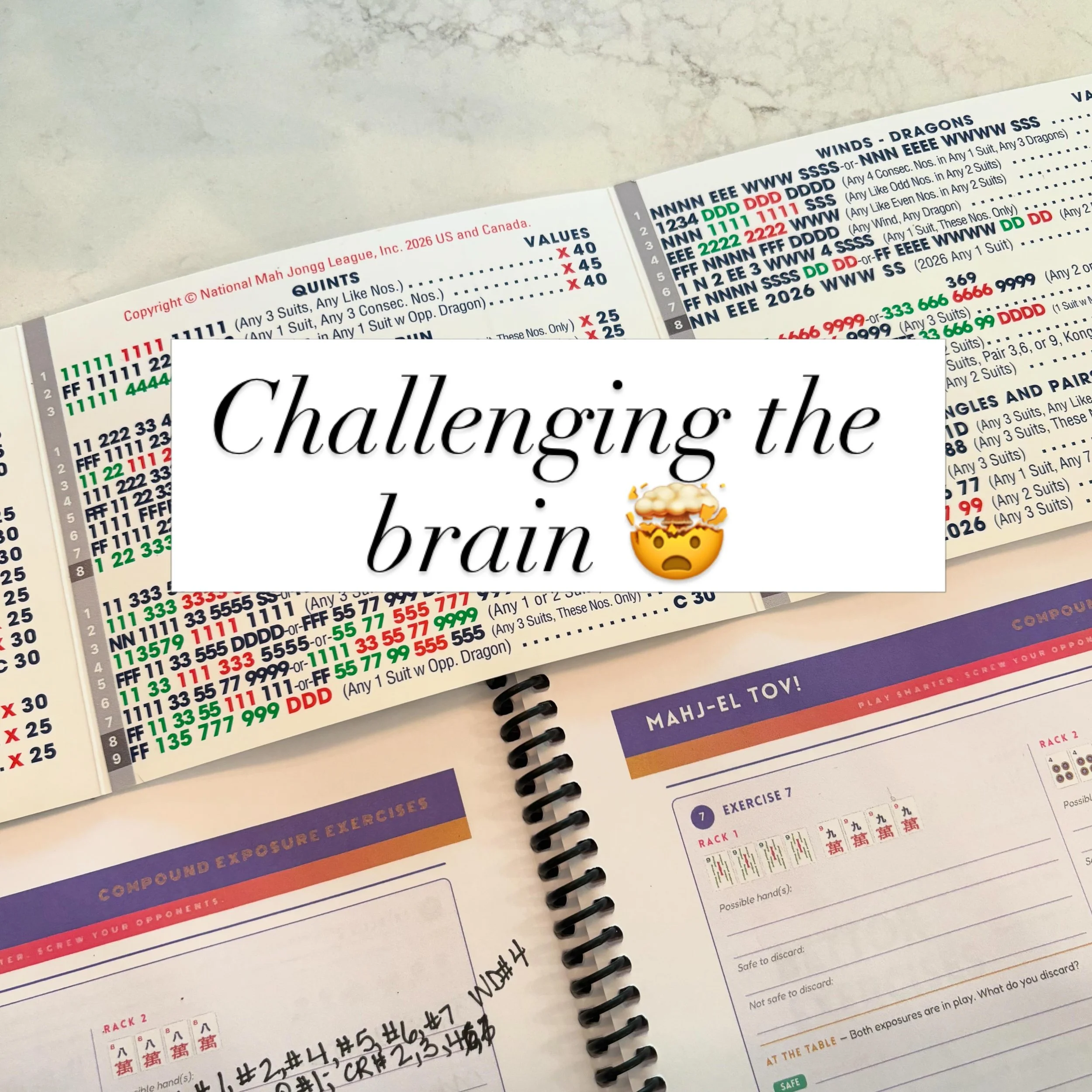 This workbook really pushes your brain! It&rsquo;s great! Highly recommend if you&rsquo;re looking to level-up! @mahjeltov
