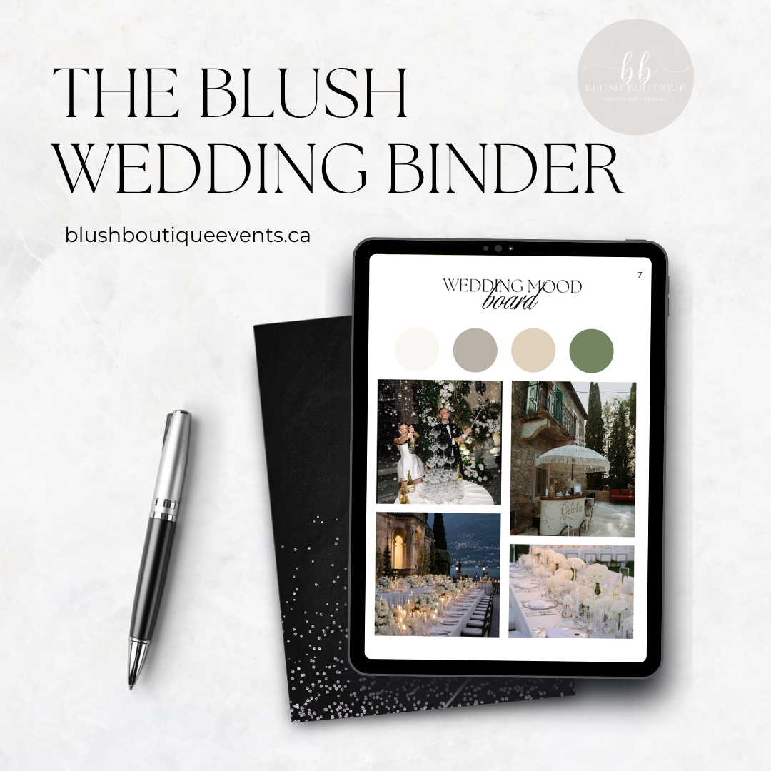 The Blush Wedding Binder