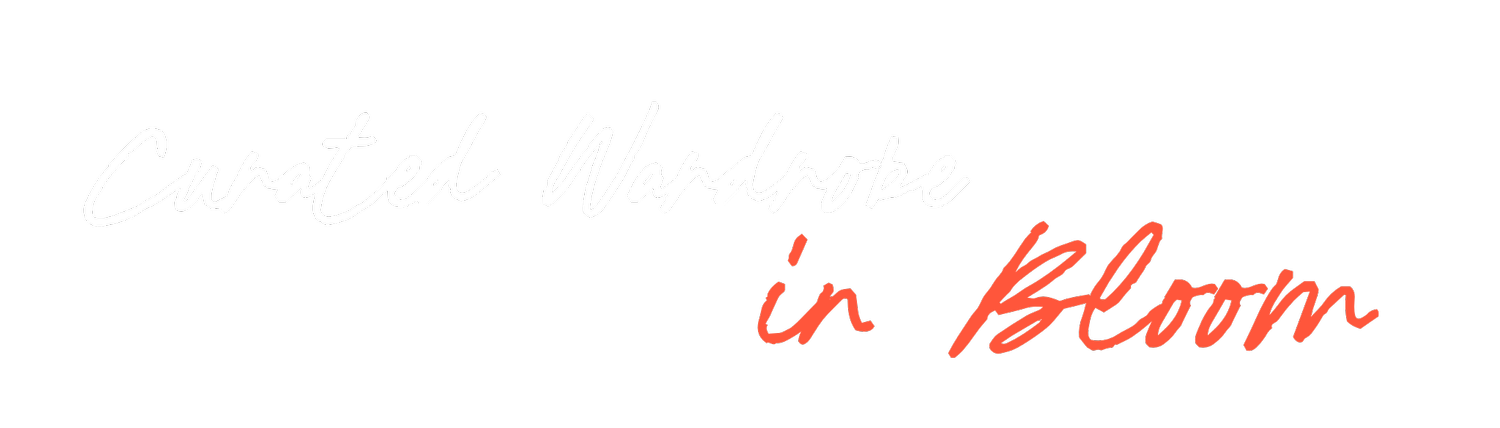 Curated Wardrobe in Bloom