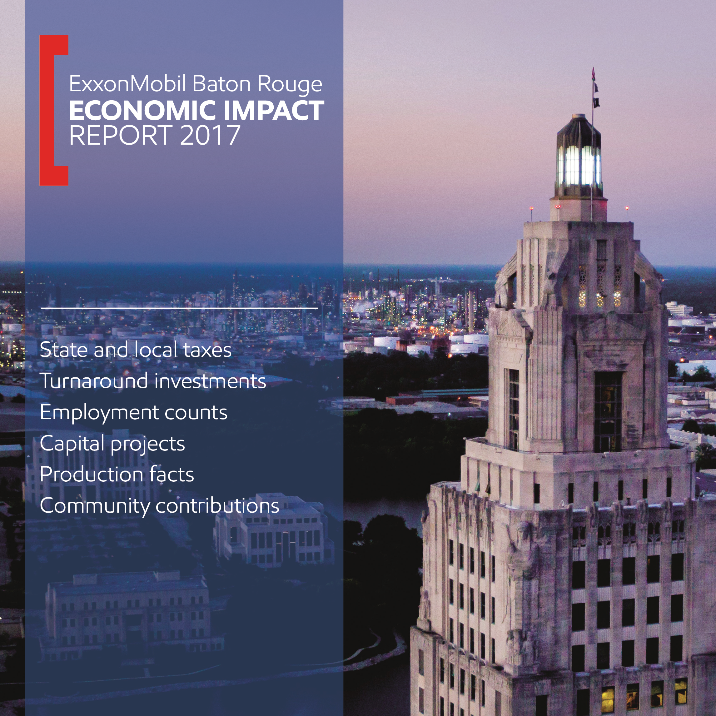 ExxonMobil Baton Rouge Economic Impact Report 2017