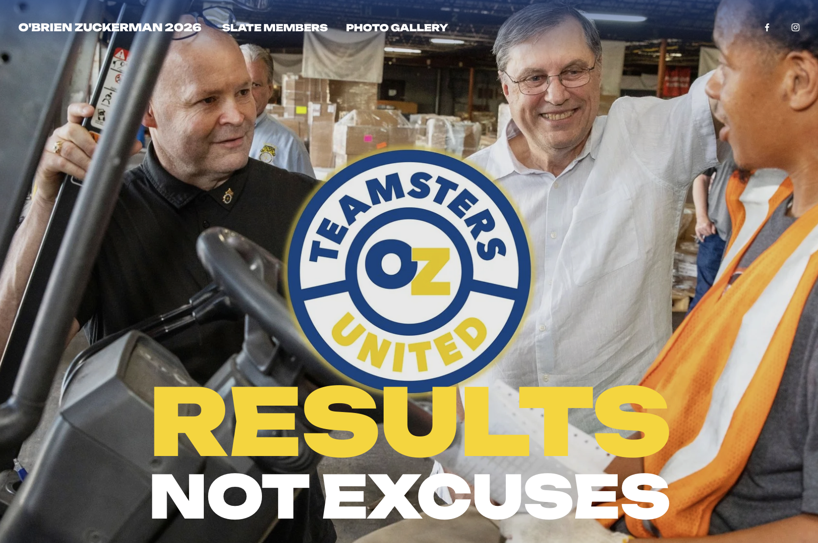 Teamsters OZ2026 website