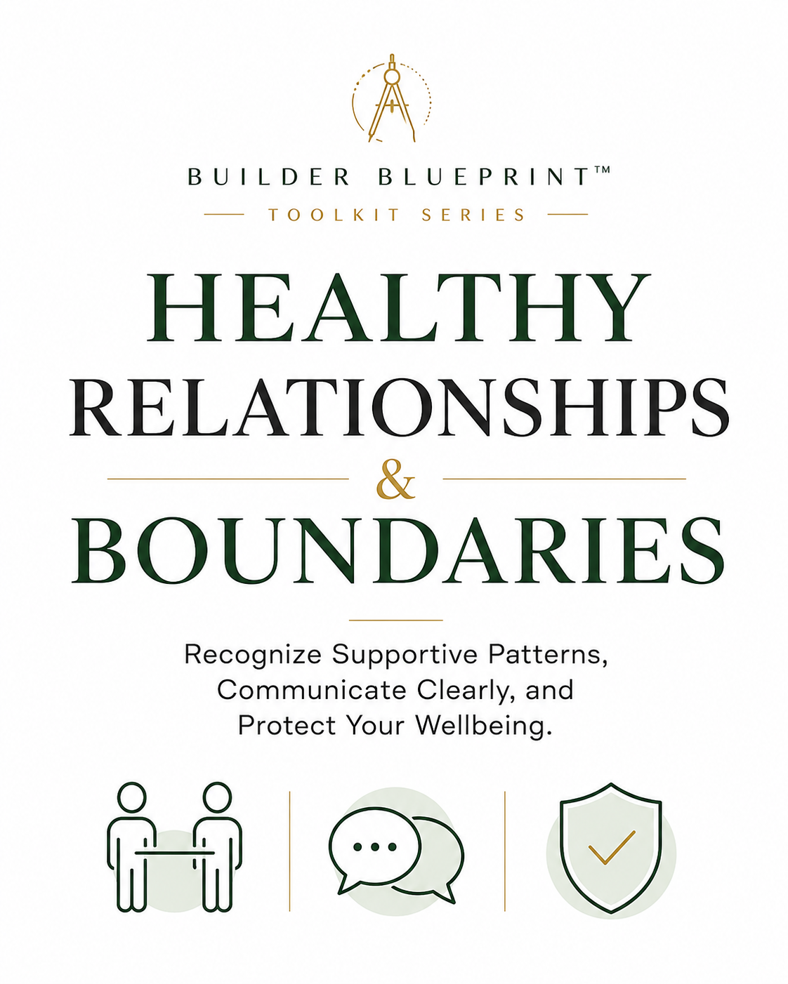 Healthy Relationships & Boundaries | Relationships Blueprint Toolkit