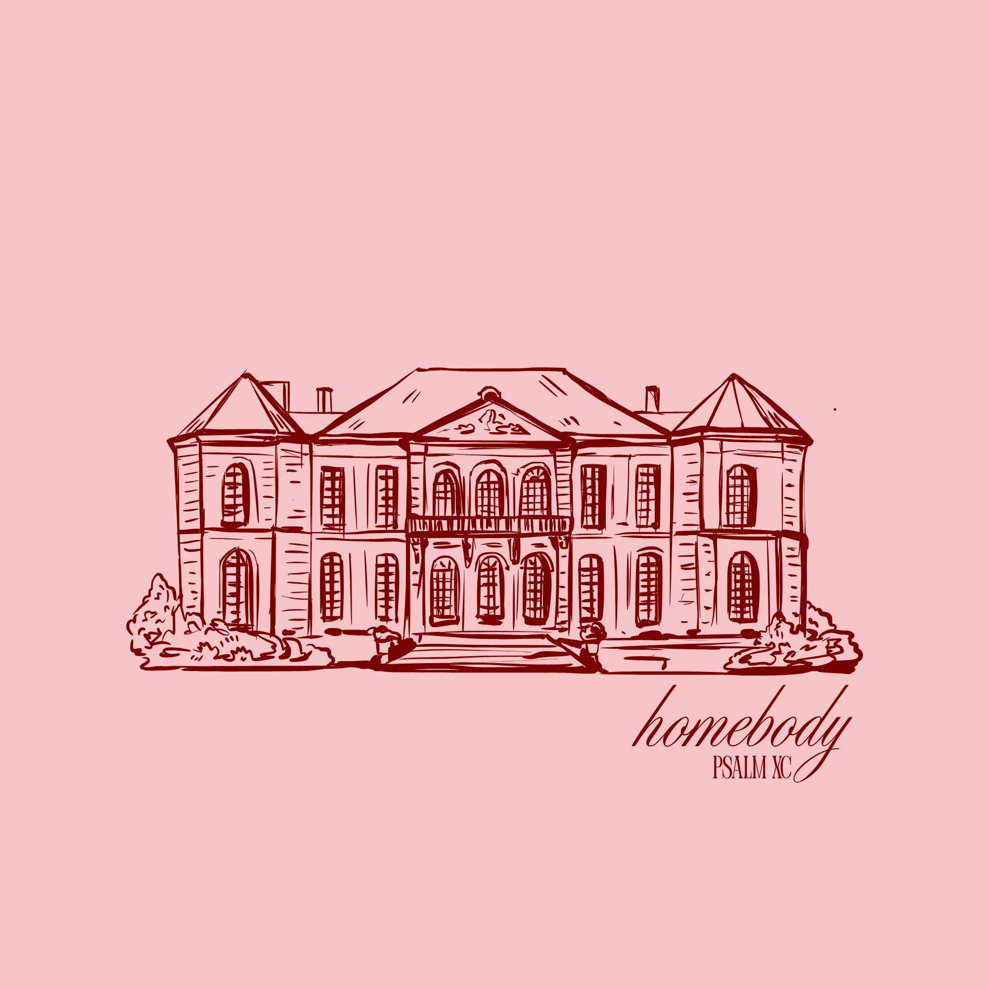 the Homebody Mansion Wallpaper