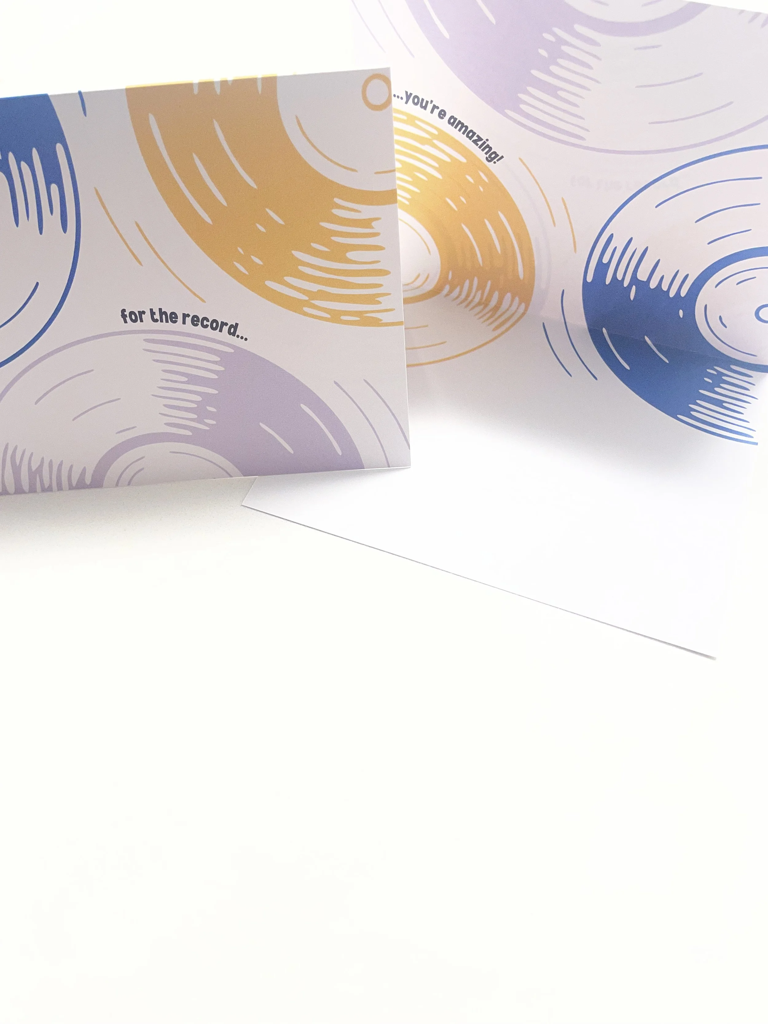 Stationary [For the Record Folded Card + Envelope]