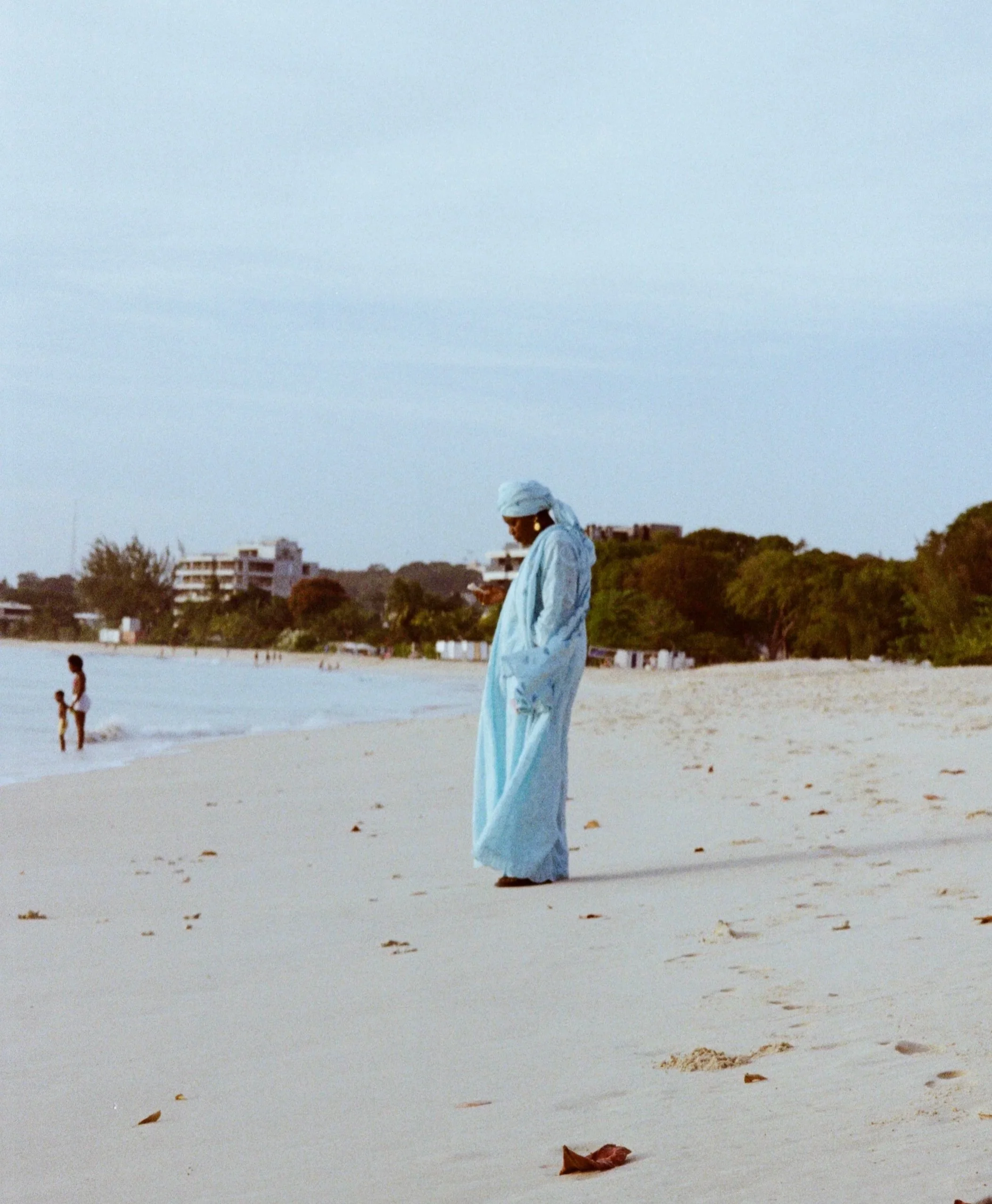 Lady in Blue