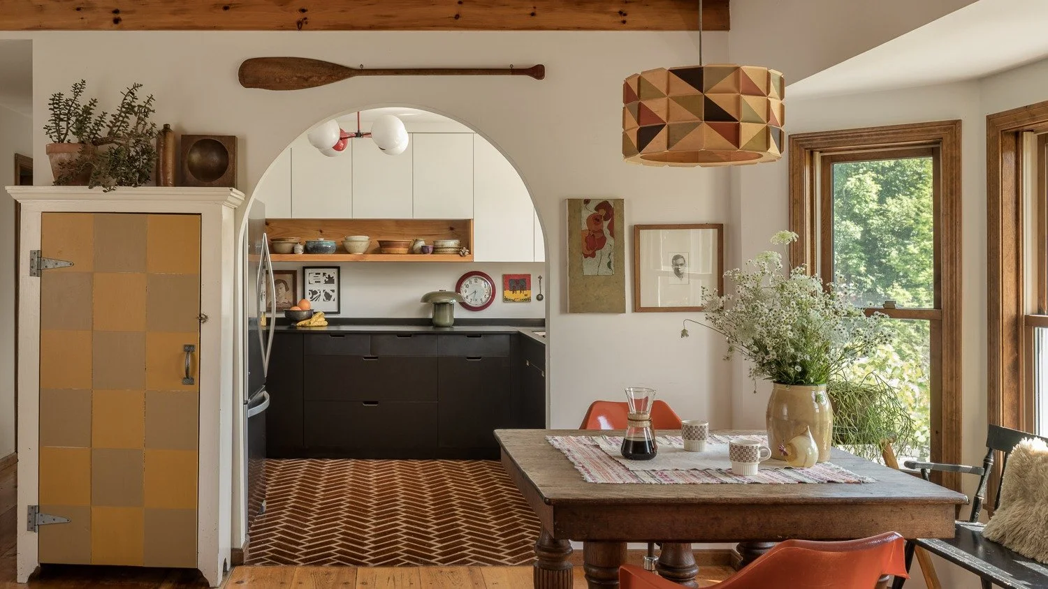 You may recall my story of struggling to present my personal kitchen to the world. I botched the styling on the first go by removing all signs of life.

I tried it again and was fired by the second photographer for not hiring a professional stylist.
