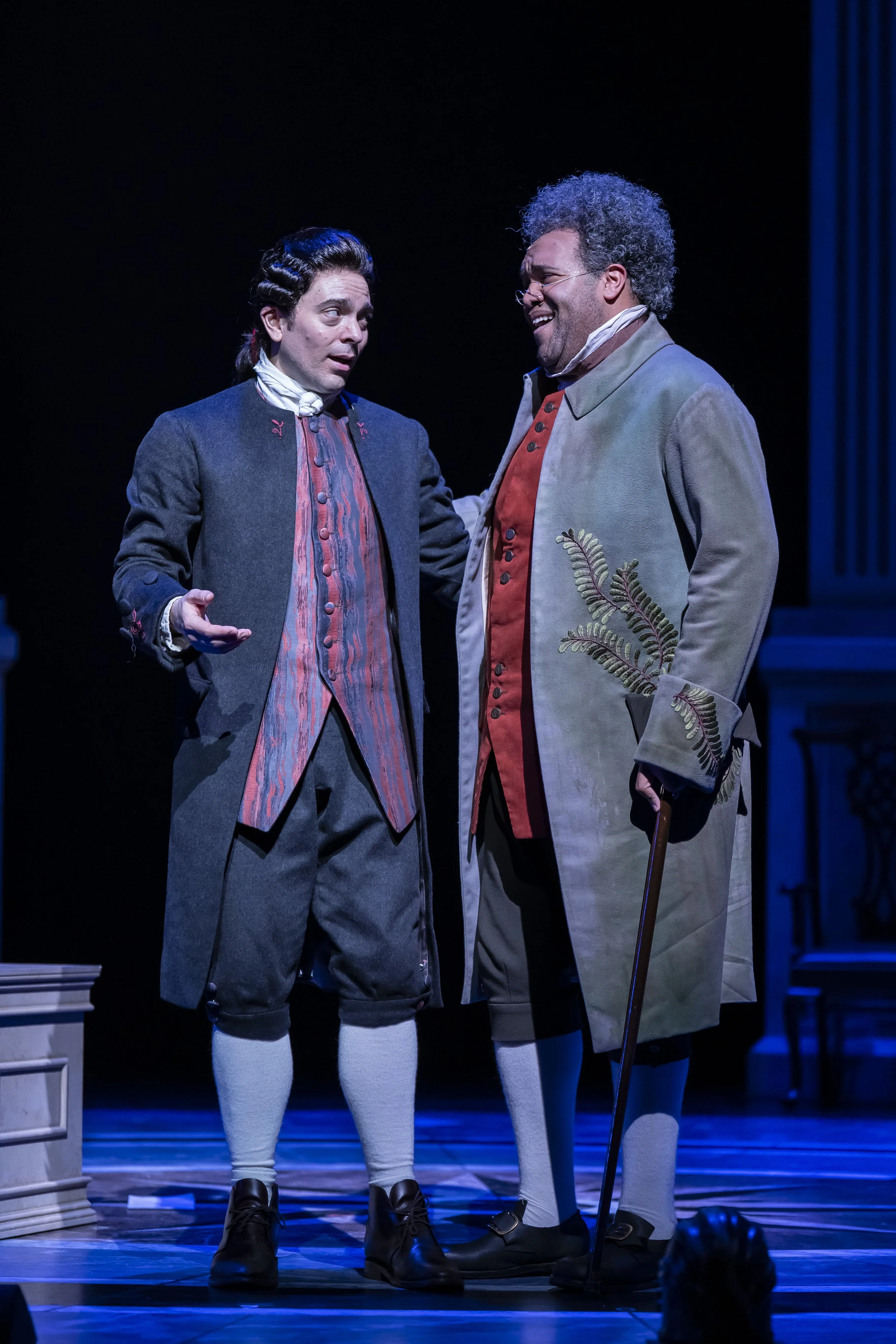 As Ben Franklin in 1776 at Ford's Theatre