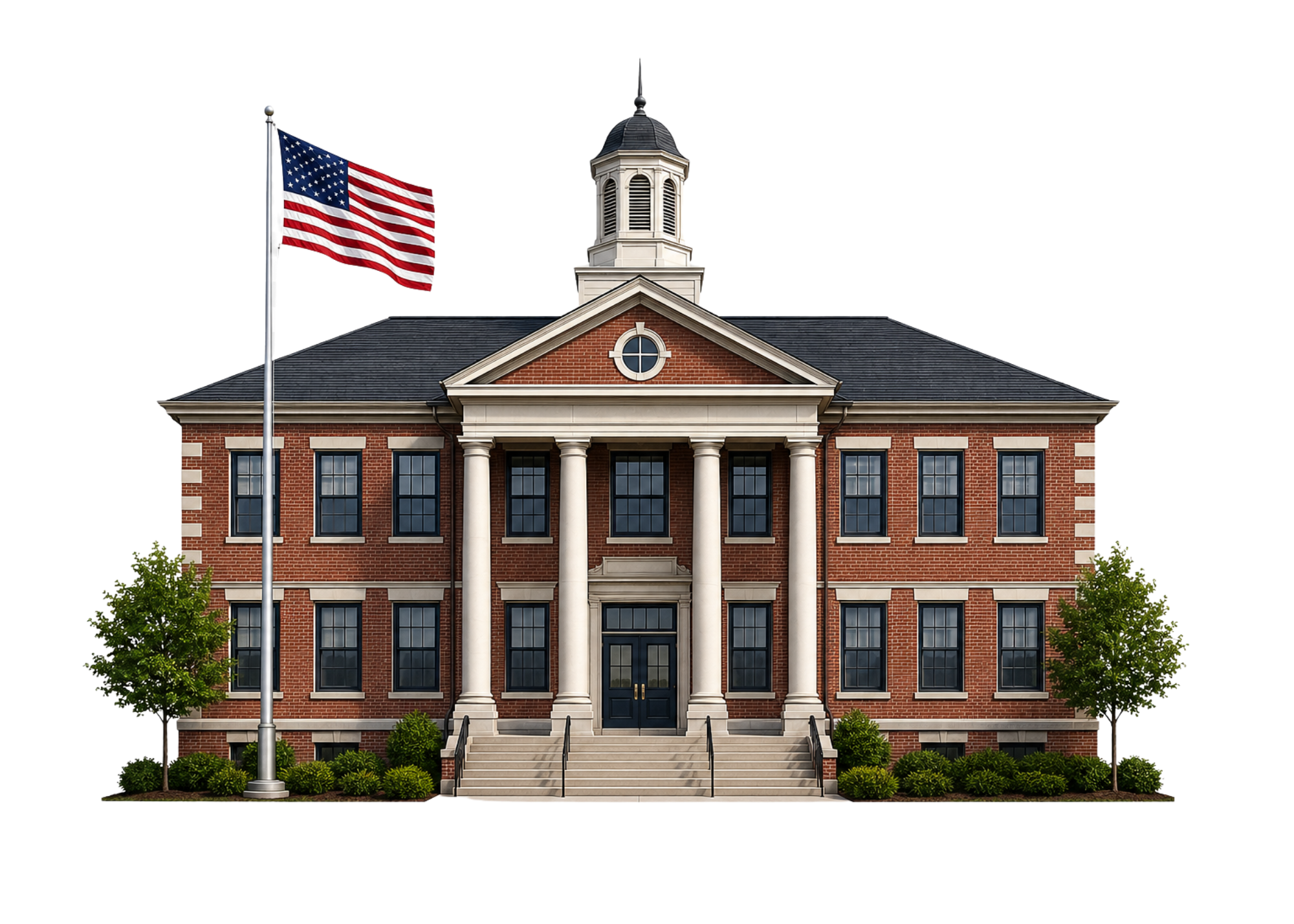 Public school building in Pennsylvania symbolizing education policy, school funding, and support for teachers and students