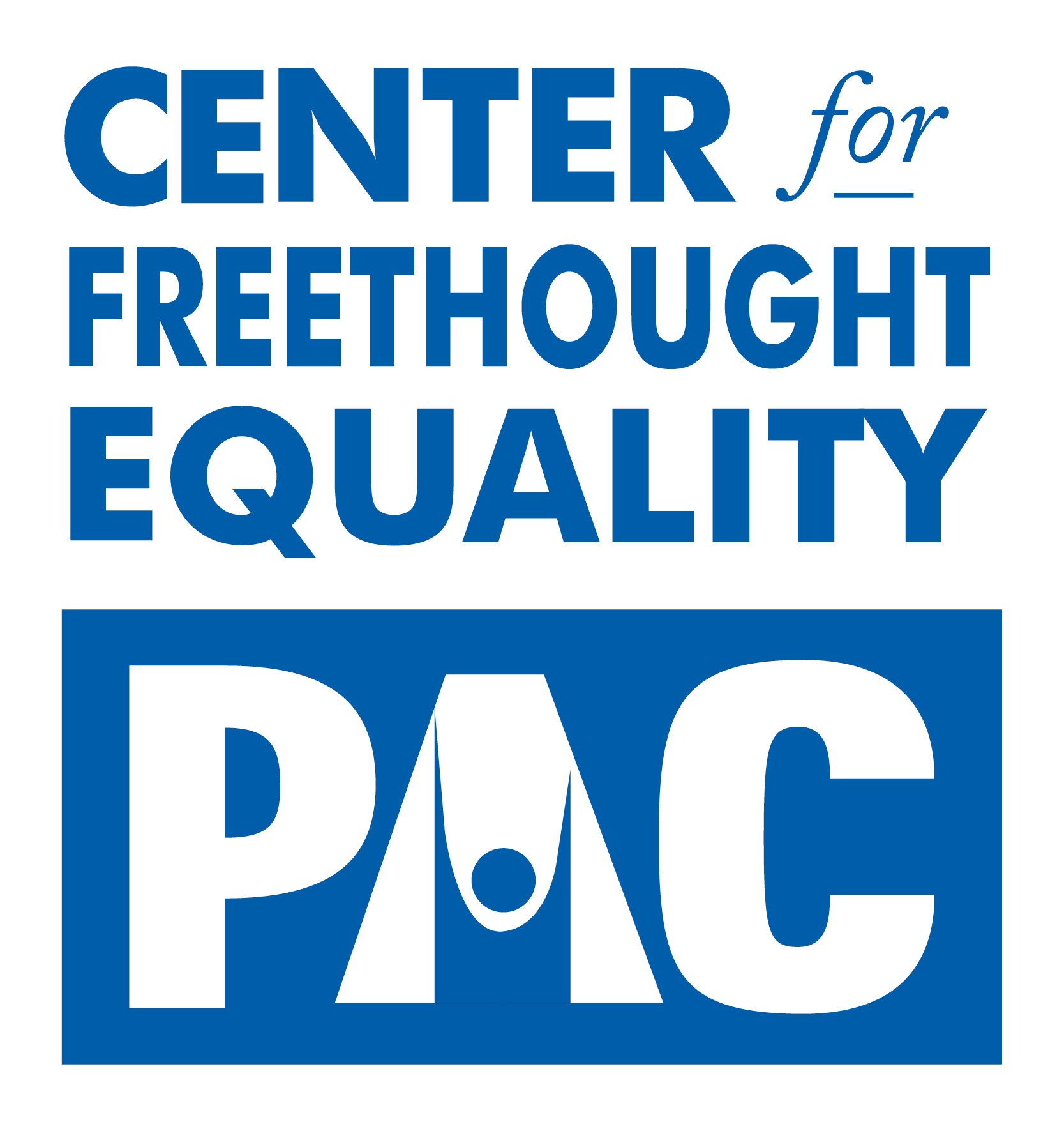Freethought PAC logo supporting progressive Democratic candidates and political advocacy