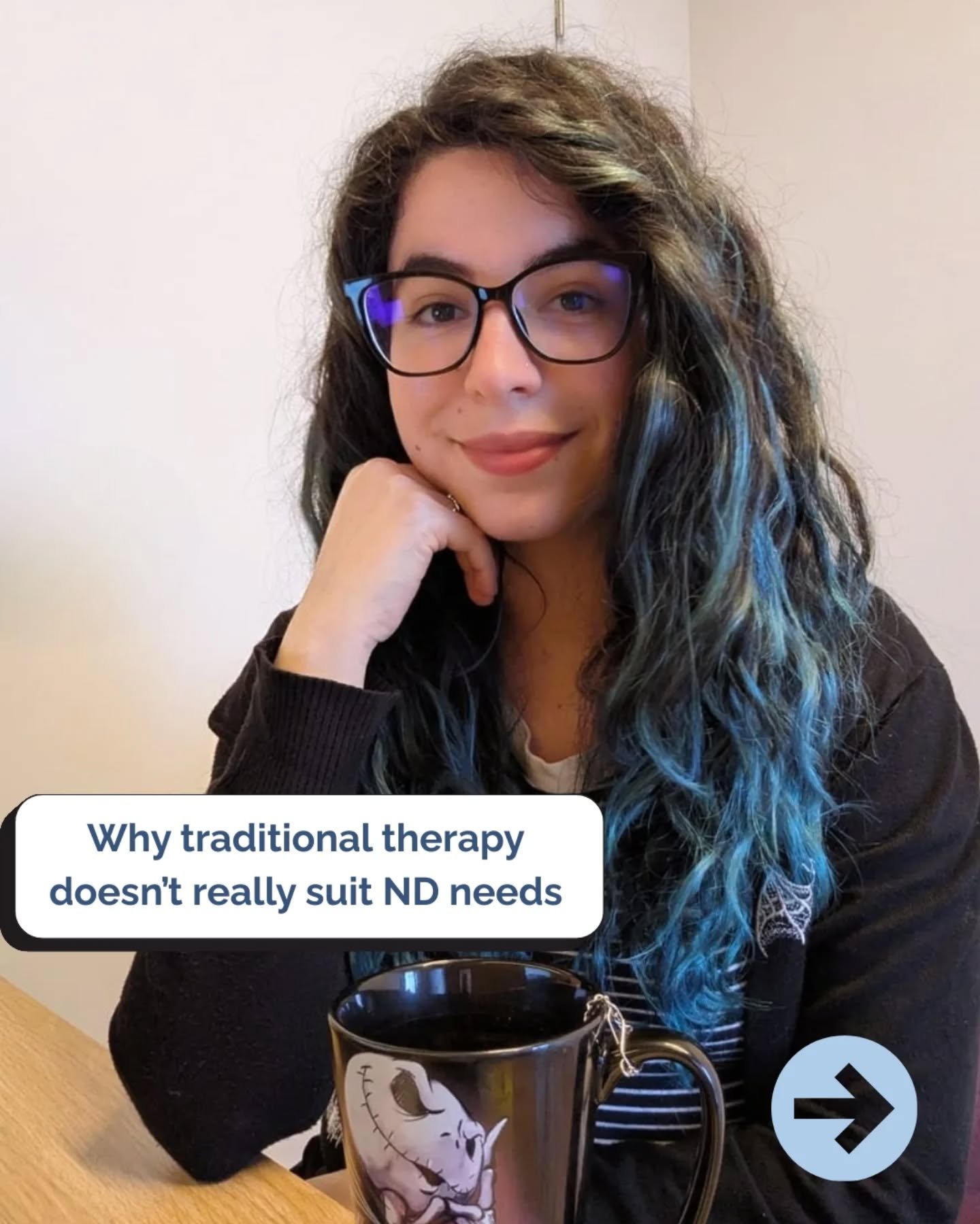 Traditional therapy wasn't built with neurodivergent needs in mind and it's time we changed that ✨

#neurodivergent #audhd #autism #autistic #neuroaffirmingpractice #neurodiversity #divergent #therapistsofinstagram #therapy #autista #terapiaonline